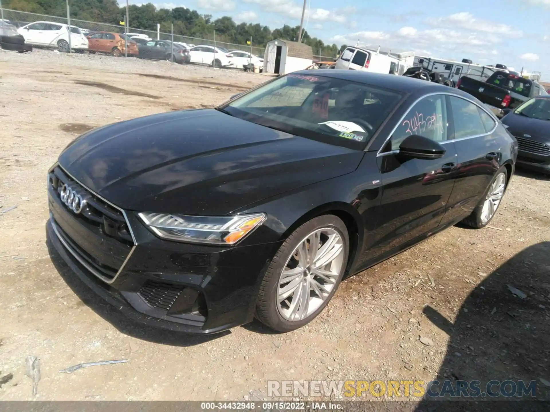 2 Photograph of a damaged car WAUV2AF27KN037516 AUDI A7 2019