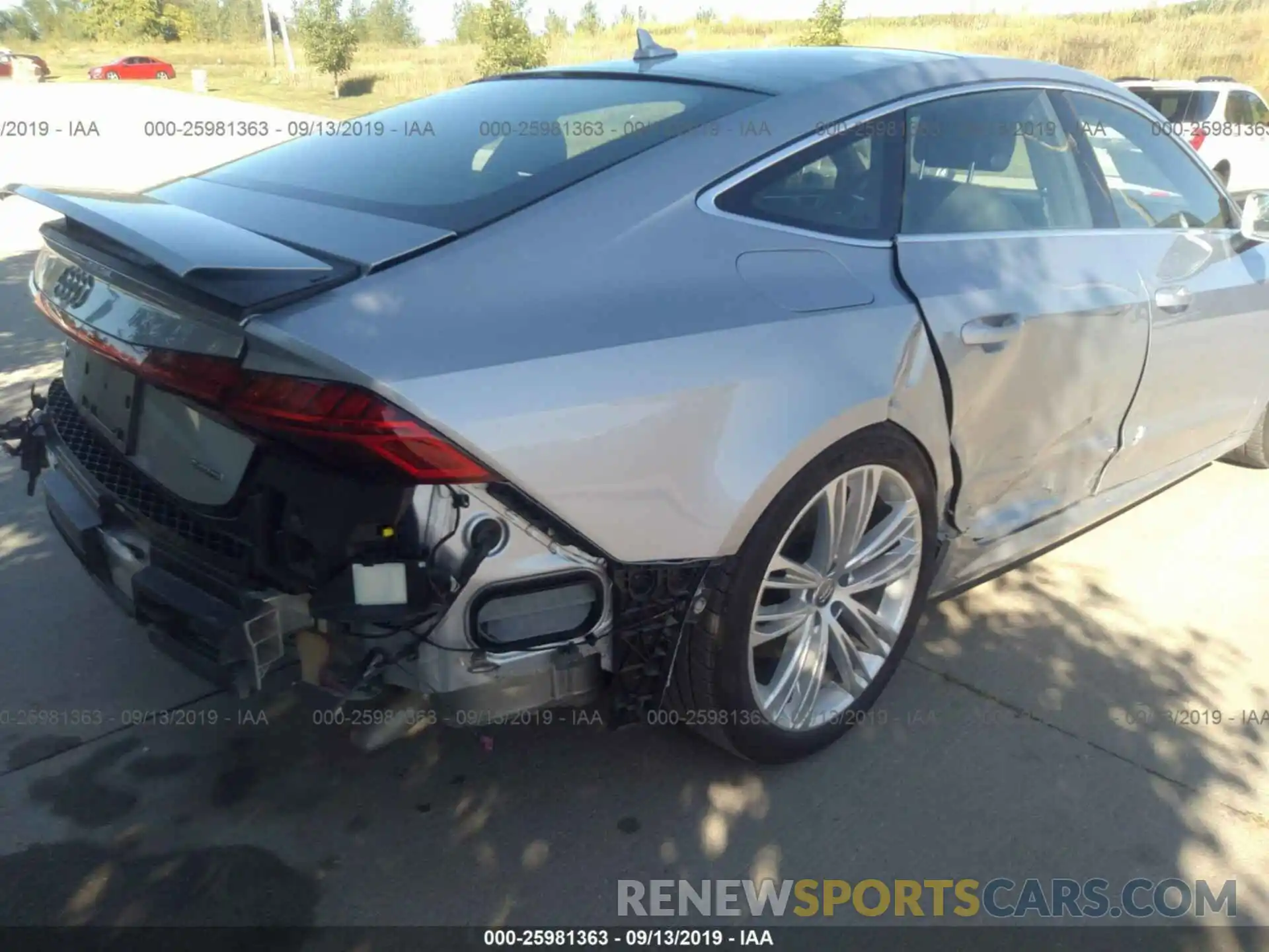 6 Photograph of a damaged car WAUV2AF27KN053540 AUDI A7 2019