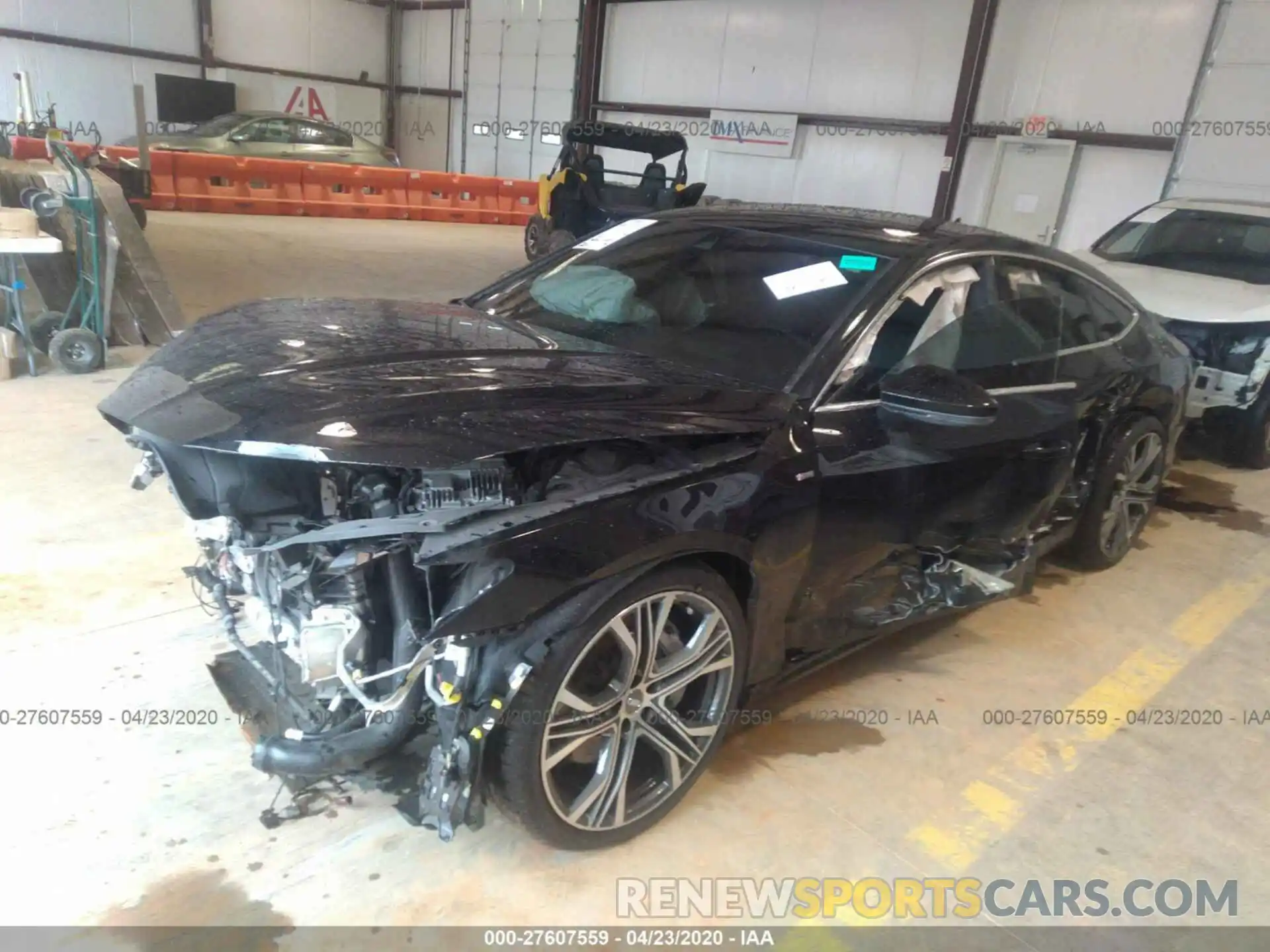 2 Photograph of a damaged car WAUV2AF28KN089706 AUDI A7 2019