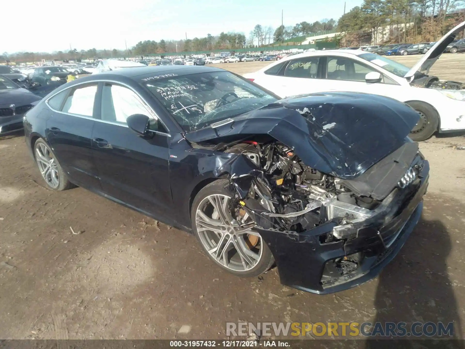 1 Photograph of a damaged car WAUV2AF29KN027277 AUDI A7 2019