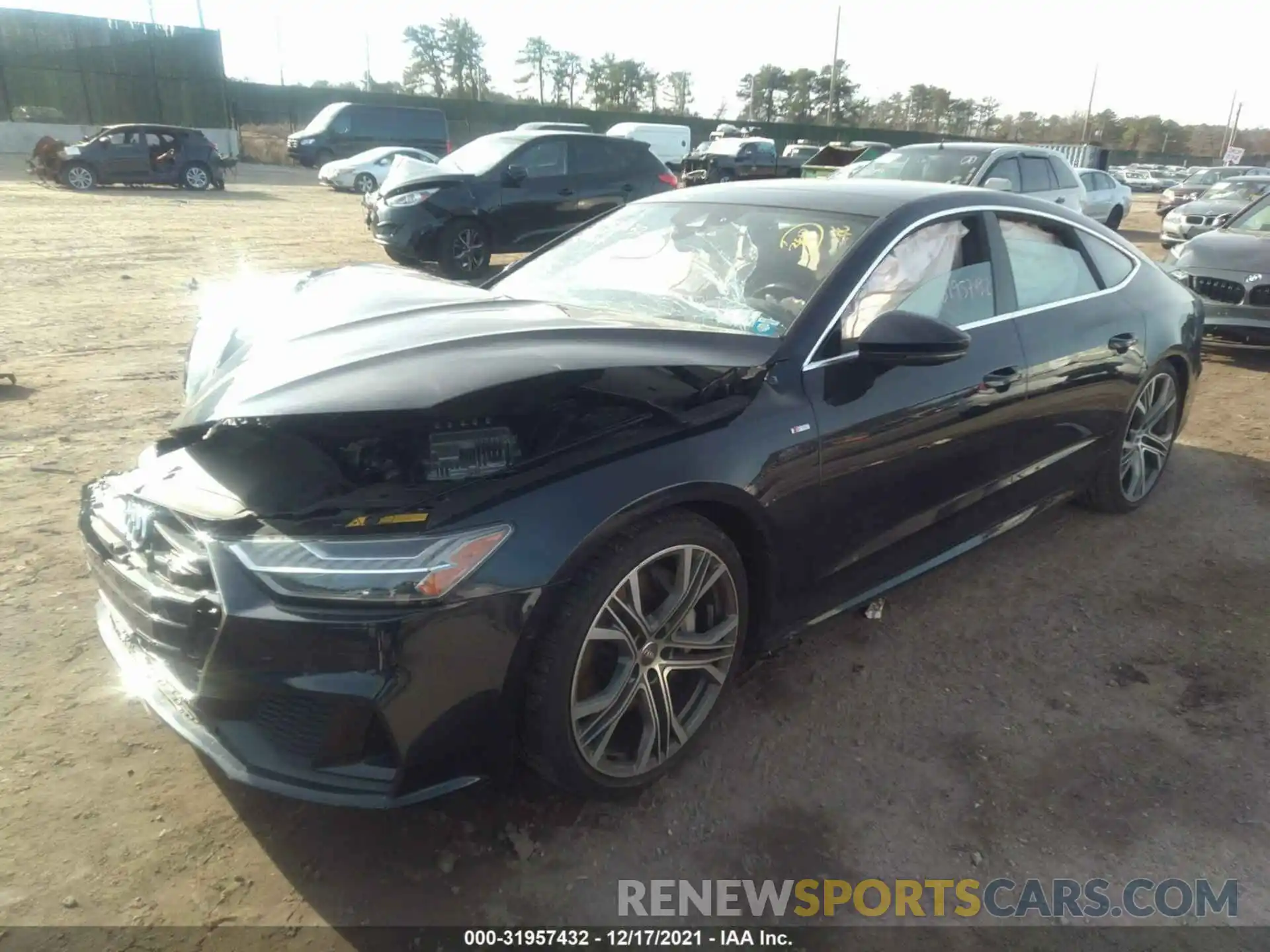 2 Photograph of a damaged car WAUV2AF29KN027277 AUDI A7 2019