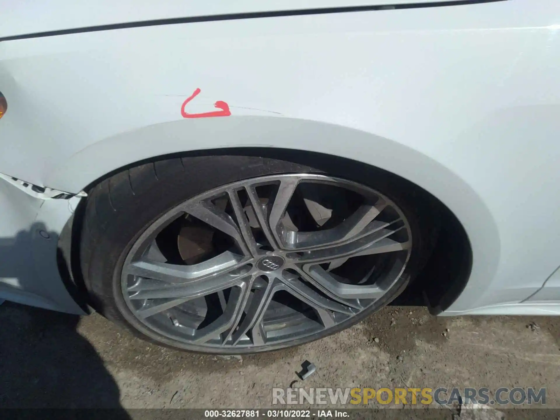 11 Photograph of a damaged car WAUV2AF29KN082103 AUDI A7 2019