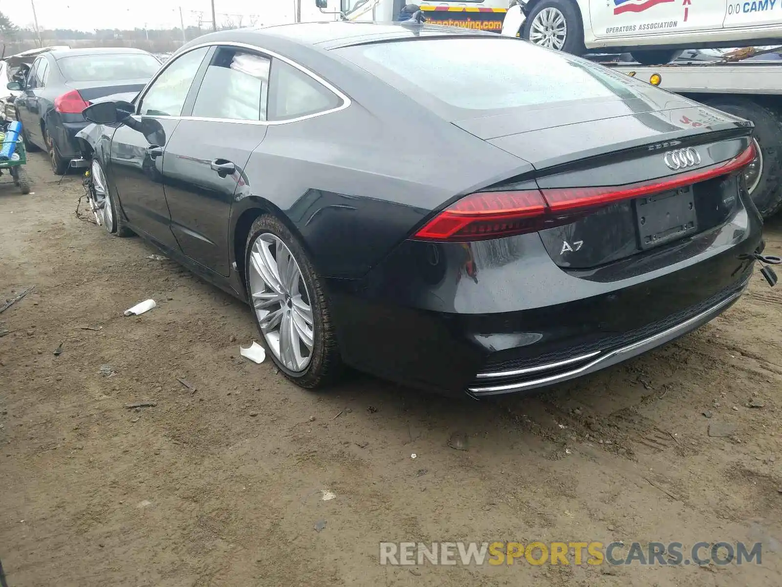 3 Фотография поврежденного автомобиля WAUV2AF29KN103919 AUDI A7 2019