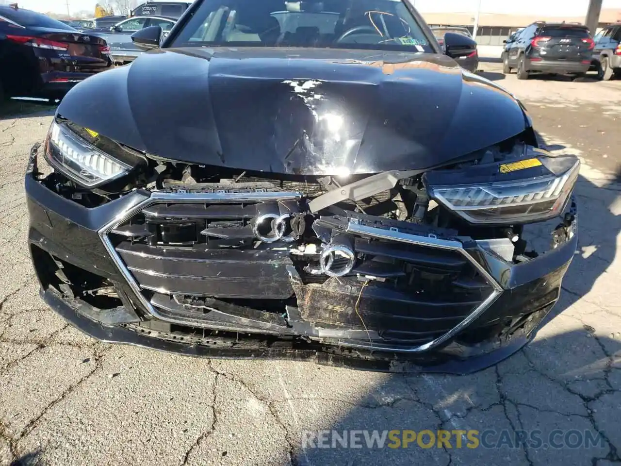 9 Photograph of a damaged car WAUV2AF2XKN018944 AUDI A7 2019