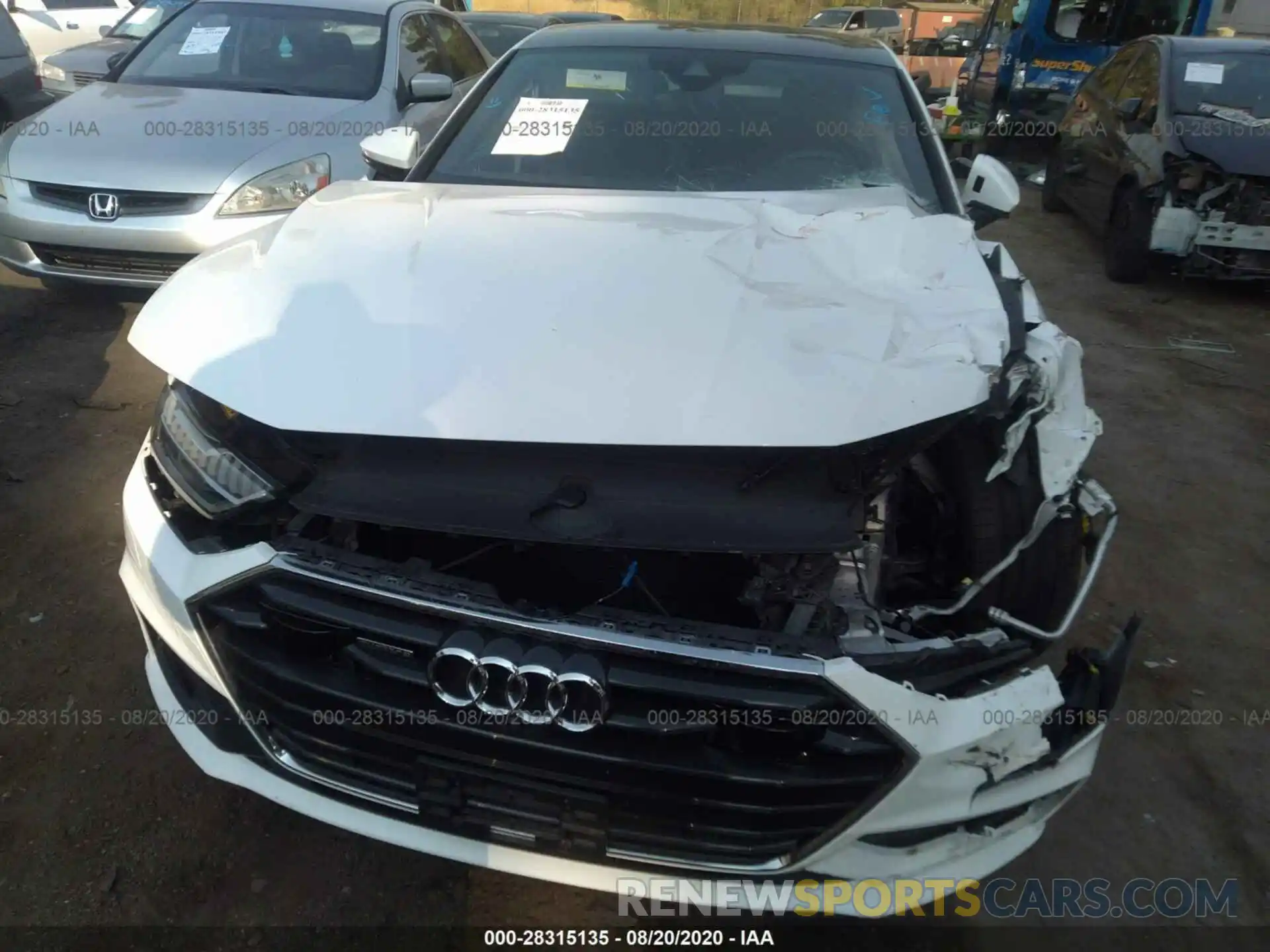 6 Photograph of a damaged car WAUV2BF26KN045659 AUDI A7 2019