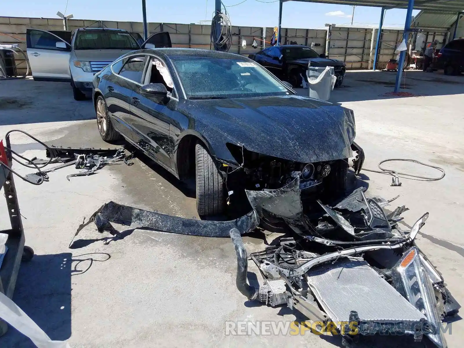 1 Photograph of a damaged car WAUP2AF22LN041371 AUDI A7 2020