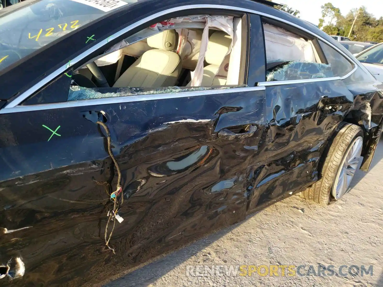 9 Photograph of a damaged car WAUS2AF21LN043560 AUDI A7 2020