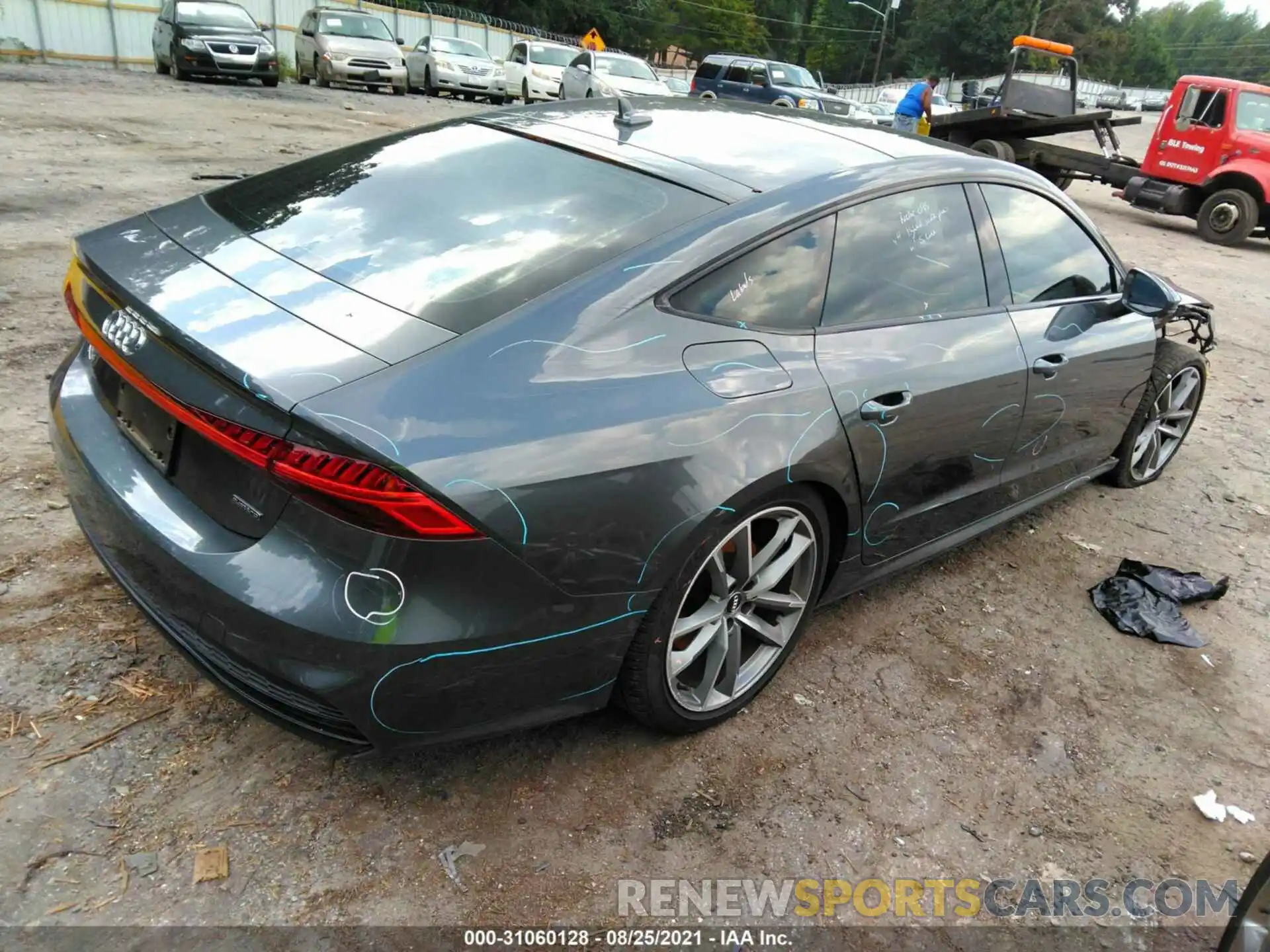 4 Фотография поврежденного автомобиля WAUV2AF24LN040097 AUDI A7 2020