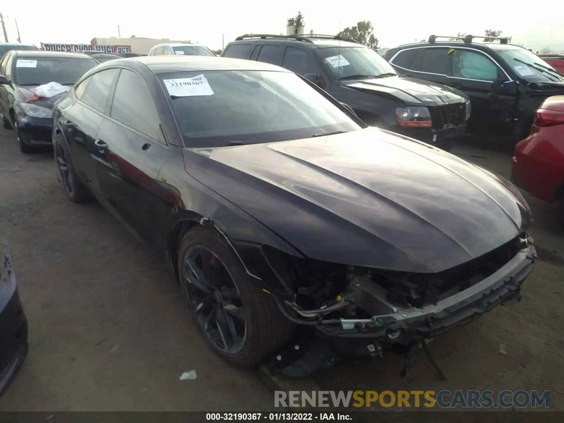 1 Photograph of a damaged car WAUU2AF21MN039602 AUDI A7 2021