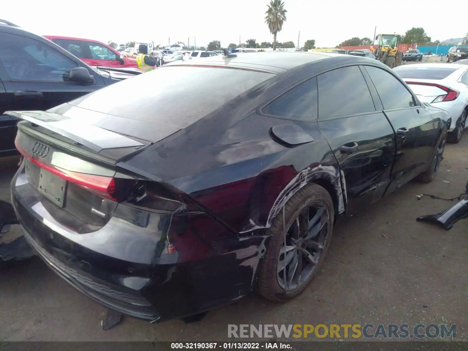 4 Photograph of a damaged car WAUU2AF21MN039602 AUDI A7 2021