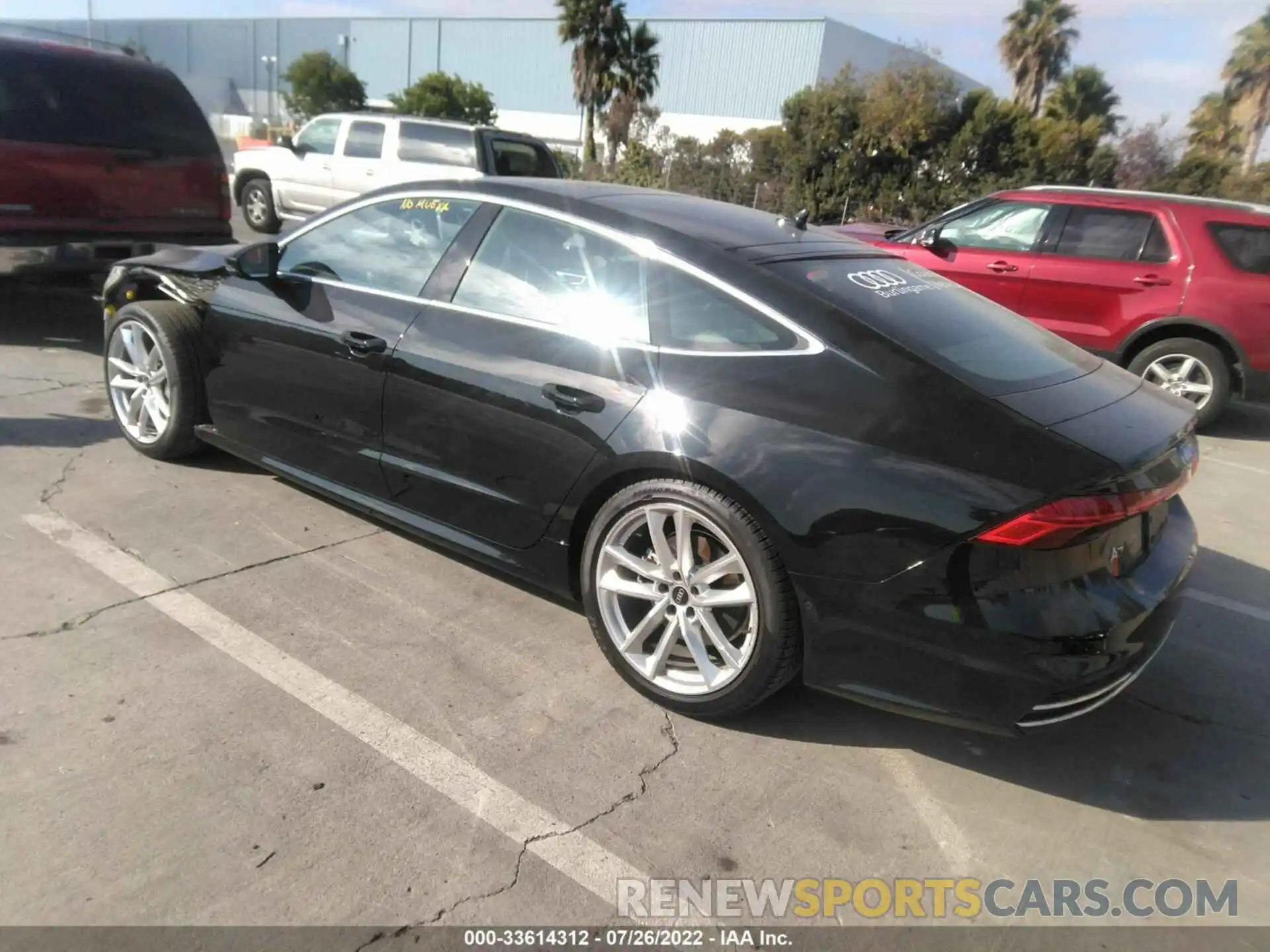 3 Photograph of a damaged car WAUV2AF2XMN046245 AUDI A7 2021