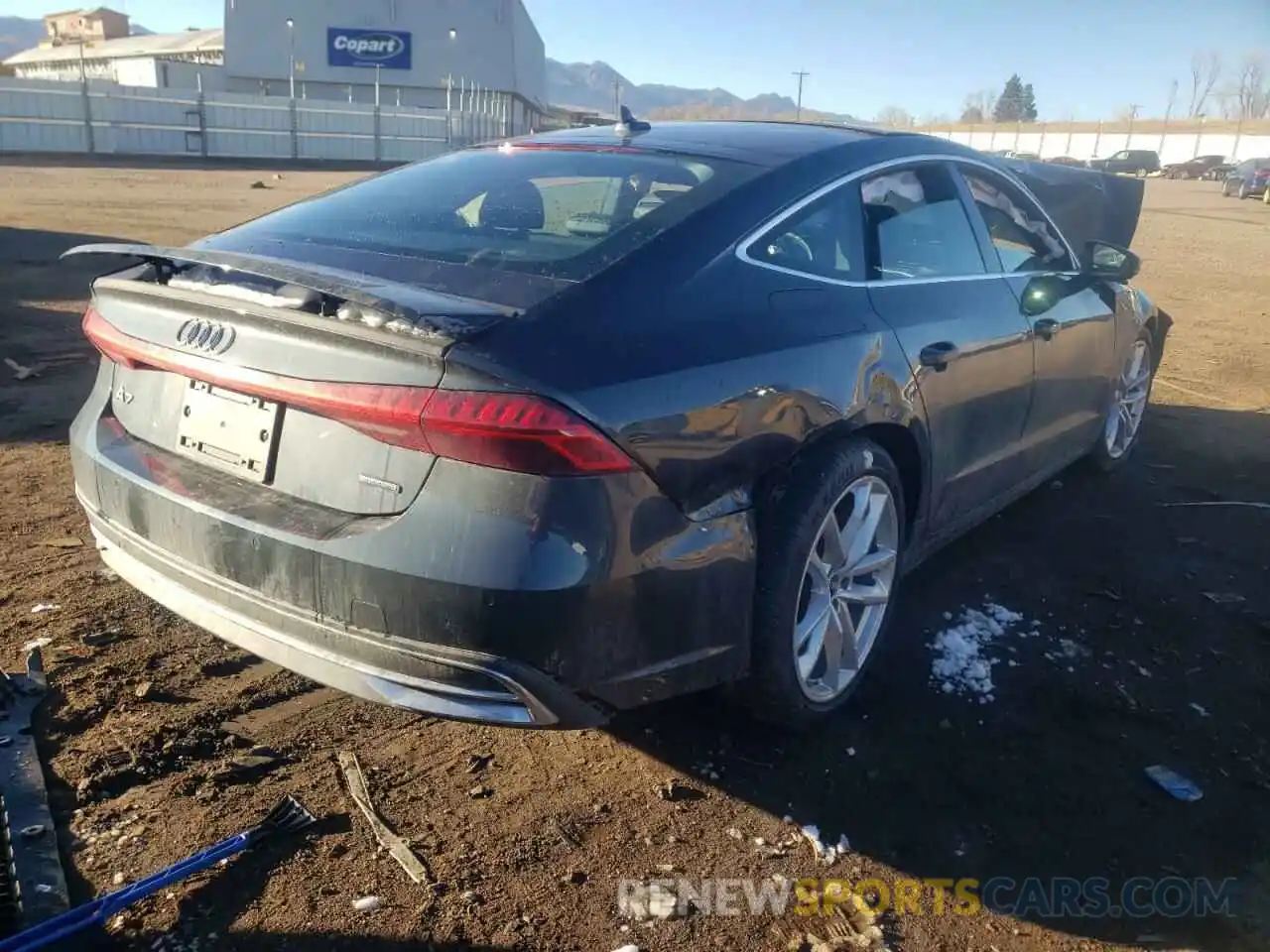 4 Photograph of a damaged car WAUR2BF24NN008311 AUDI A7 2022