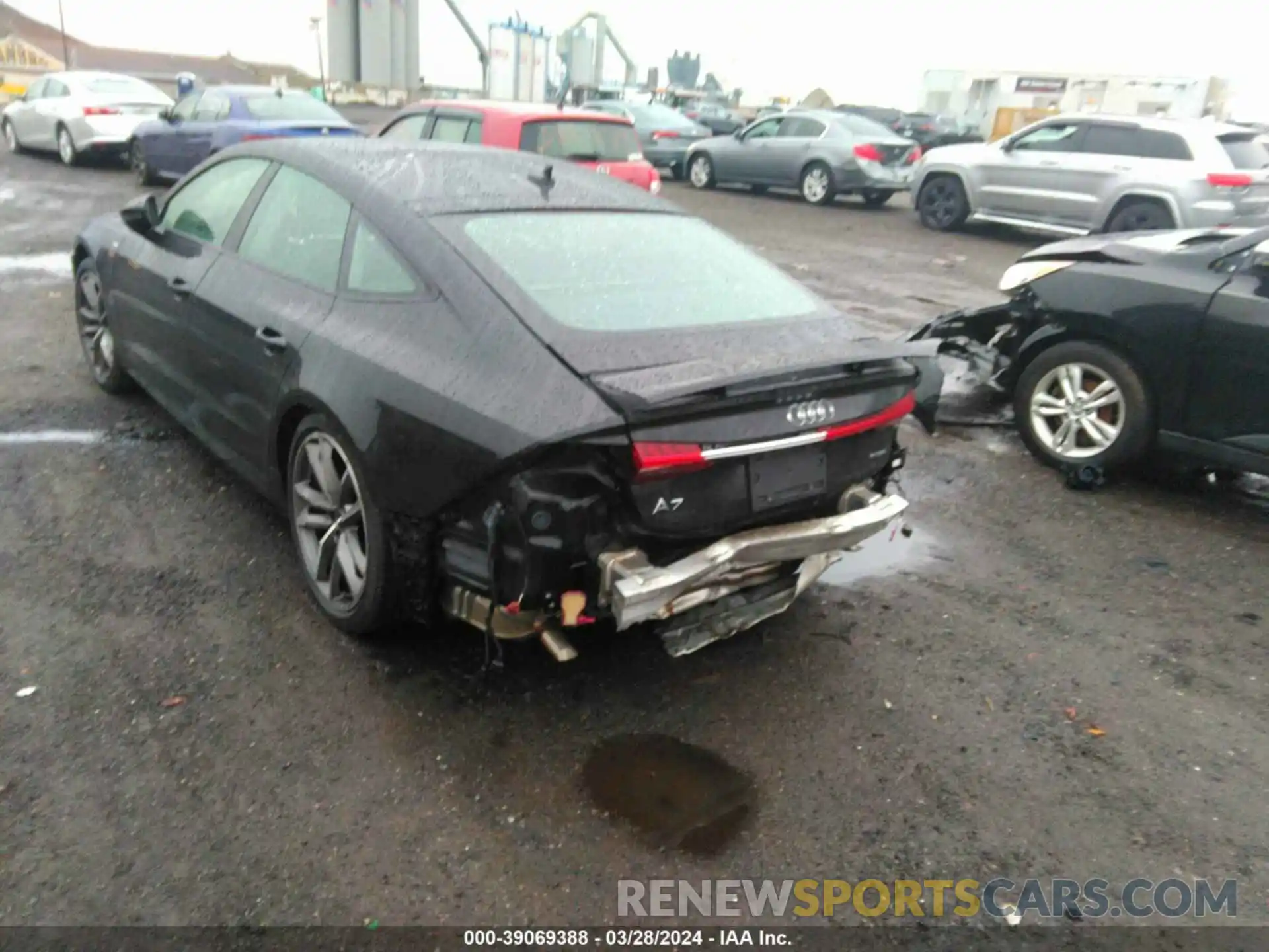 3 Photograph of a damaged car WAUU2AF29LN016020 AUDI A7 SPORTBACK 2020