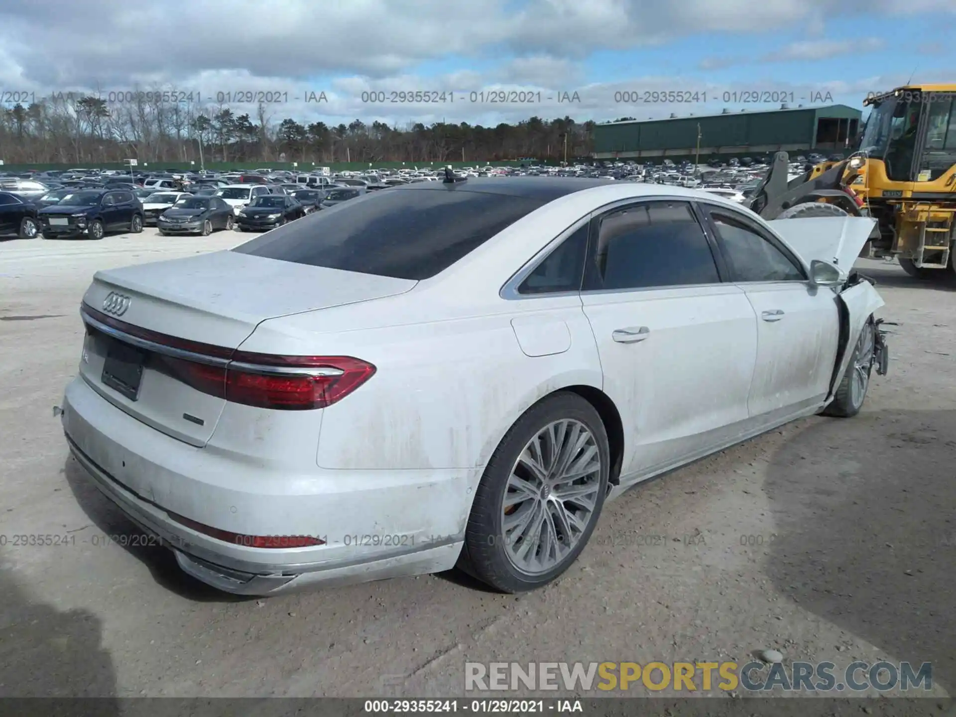 4 Photograph of a damaged car WAU8DAF80KN006068 AUDI A8 2019