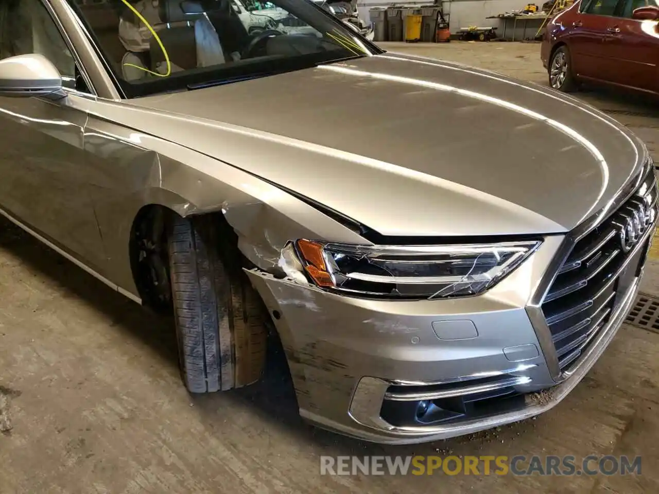 9 Photograph of a damaged car WAU8DAF81KN018648 AUDI A8 2019