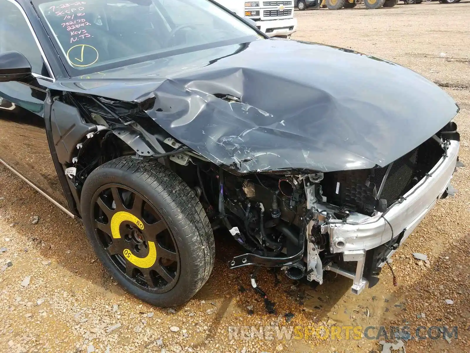 9 Photograph of a damaged car WAU8DAF81KN018911 AUDI A8 2019