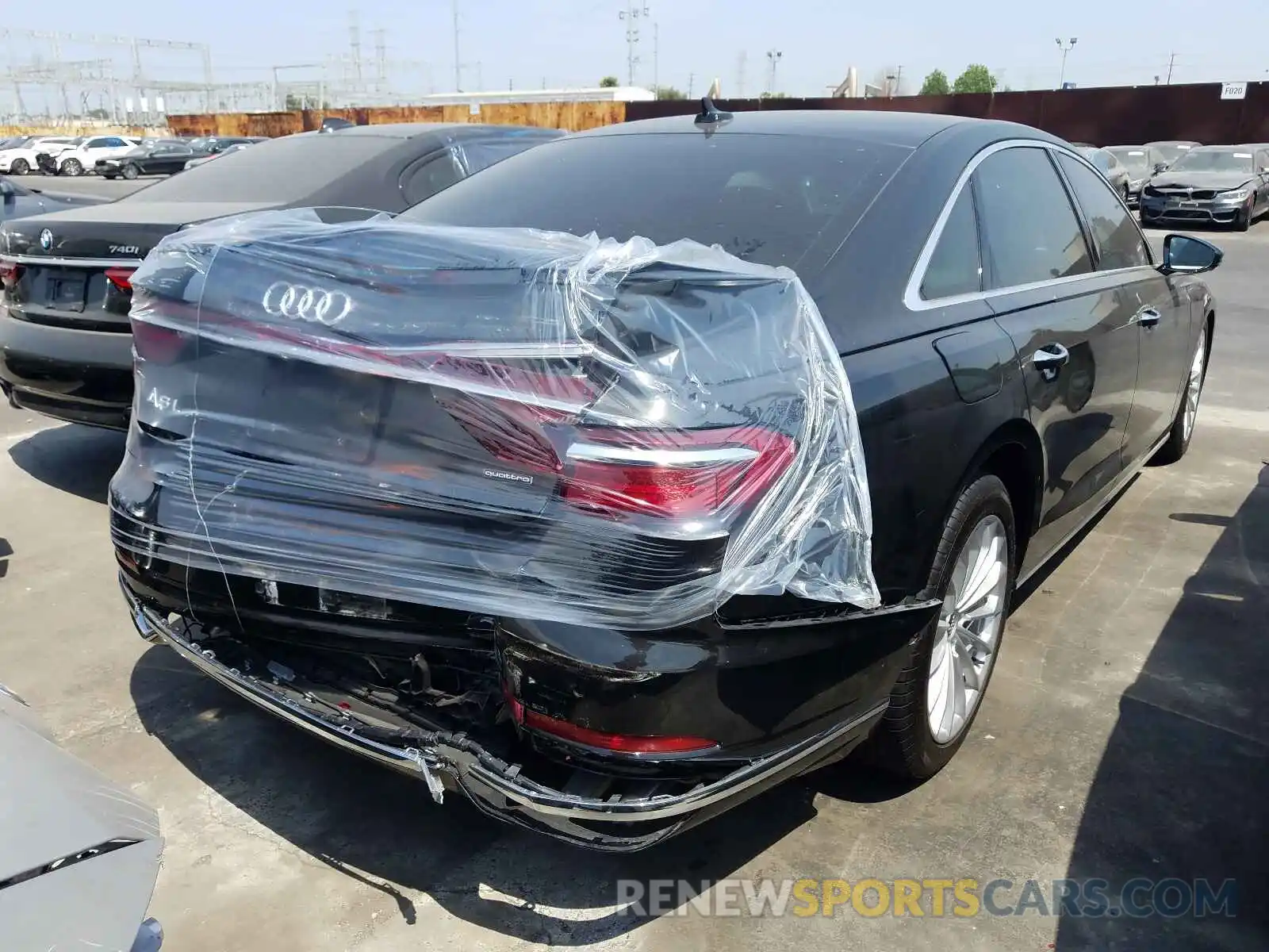 4 Photograph of a damaged car WAU8DAF83KN006517 AUDI A8 2019