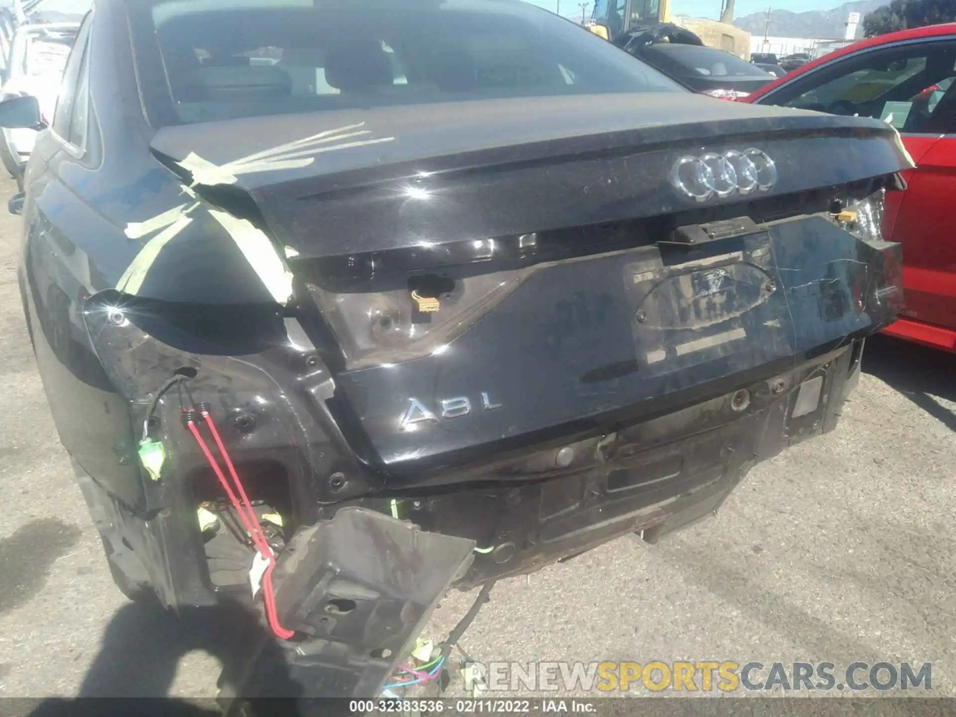 6 Photograph of a damaged car WAU8DAF83KN009854 AUDI A8 2019