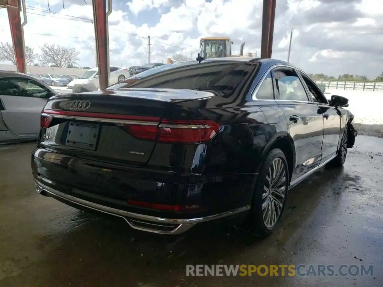 4 Photograph of a damaged car WAU8DAF84KN008079 AUDI A8 2019