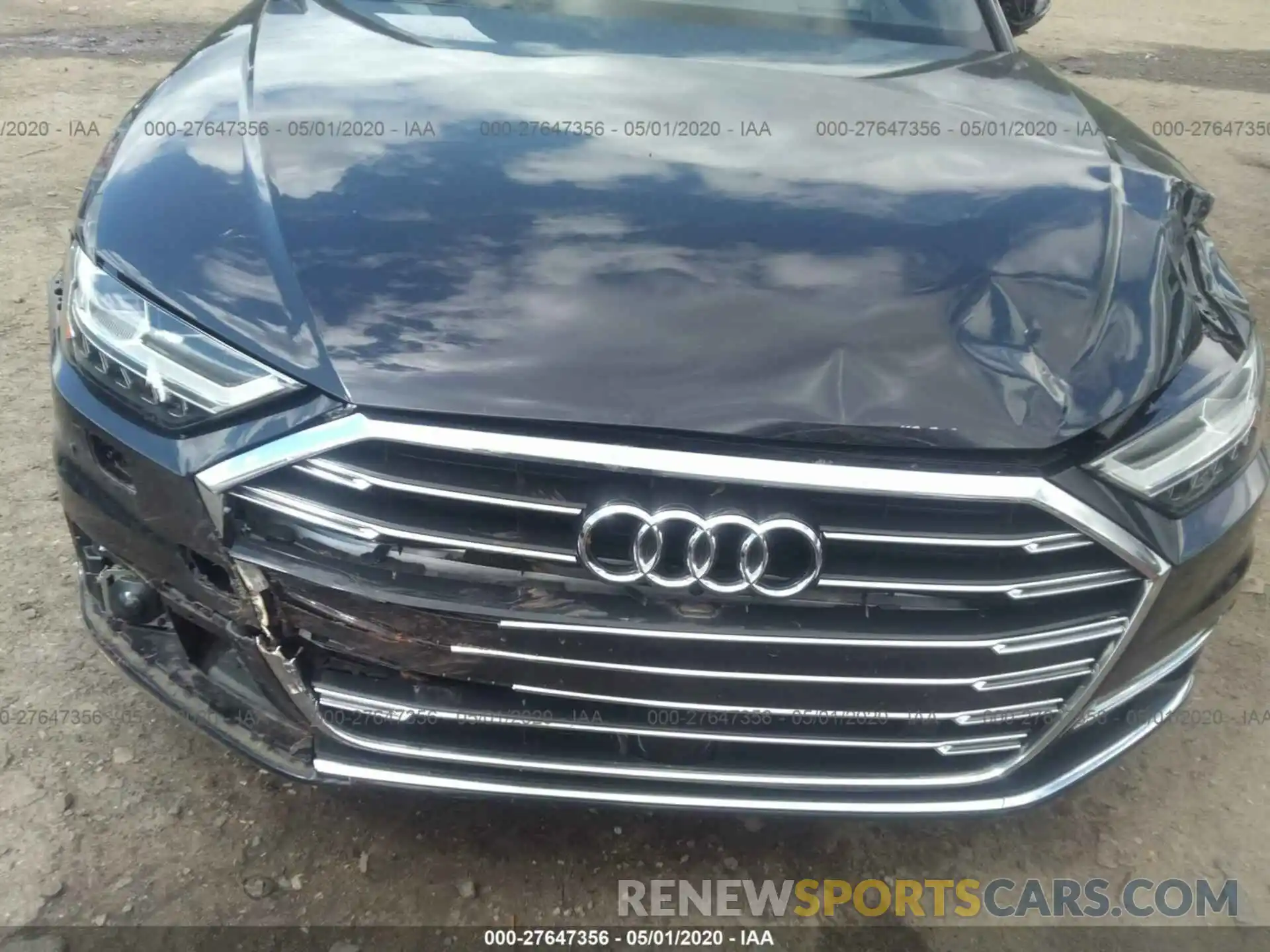 6 Photograph of a damaged car WAU8DAF84KN017199 AUDI A8 2019