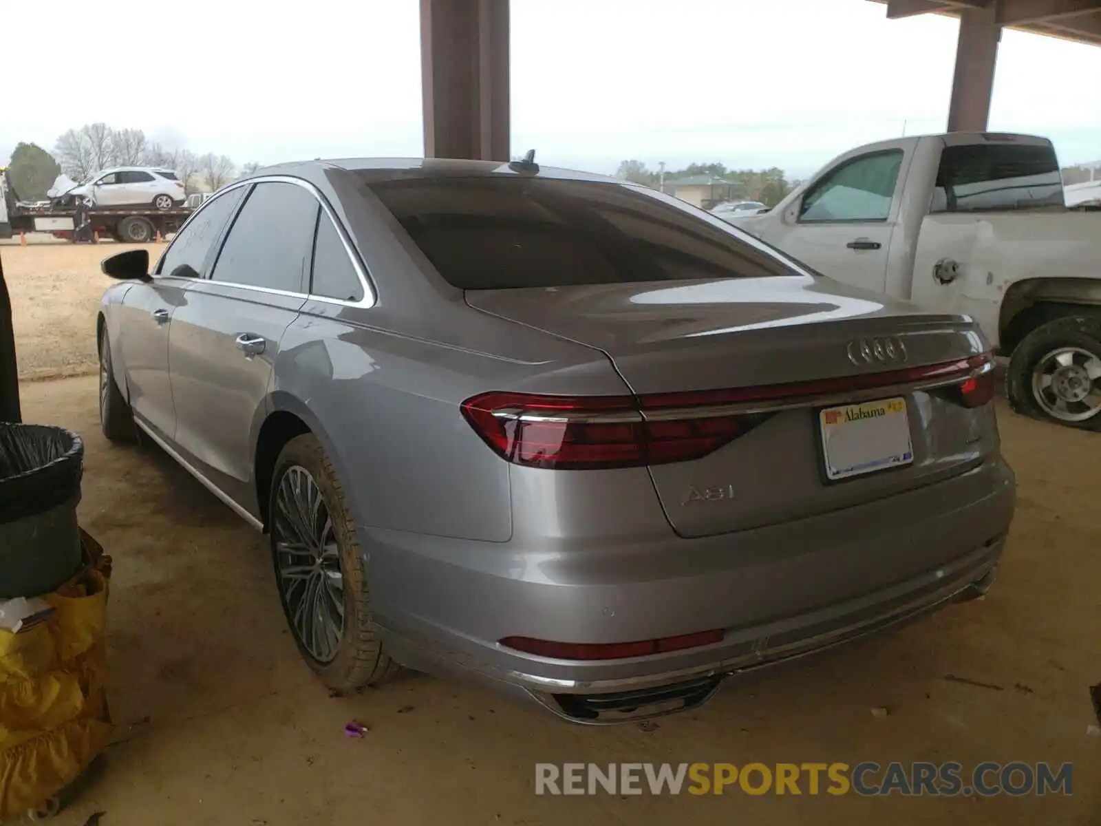 3 Photograph of a damaged car WAU8DAF84KN017784 AUDI A8 2019