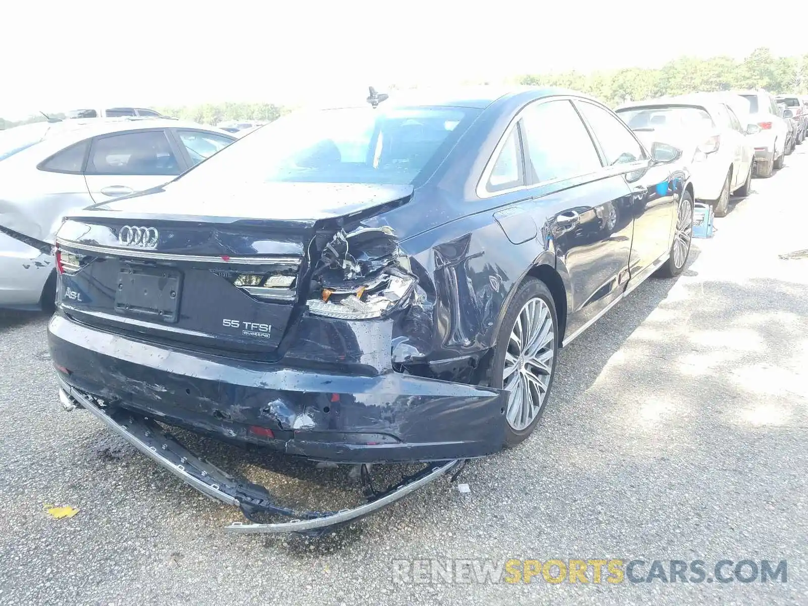 4 Photograph of a damaged car WAU8DAF85KN003084 AUDI A8 2019