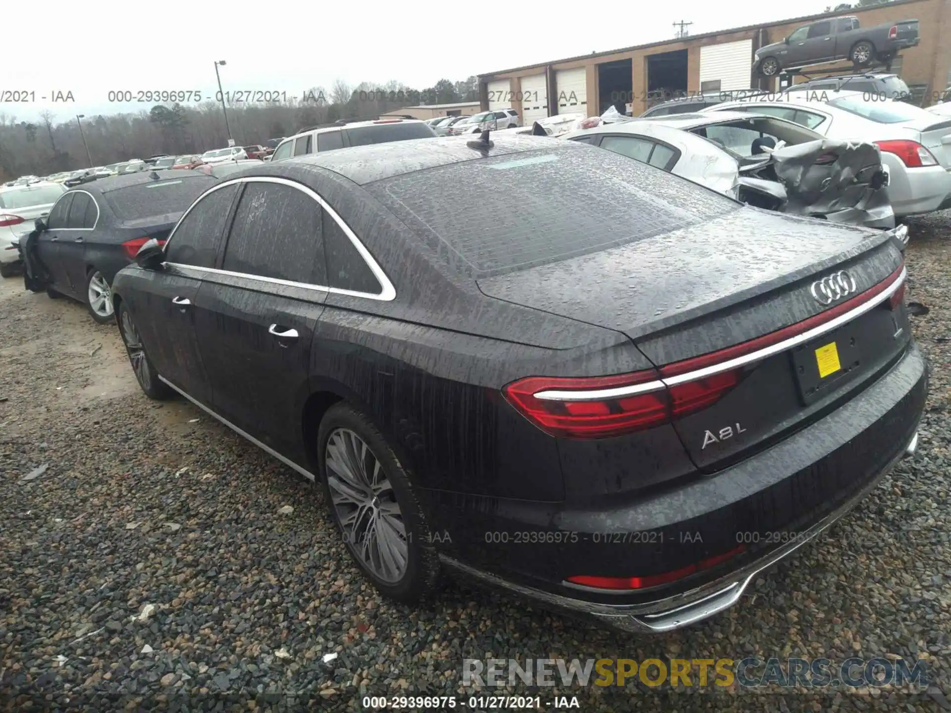 3 Photograph of a damaged car WAU8DAF85KN018958 AUDI A8 2019