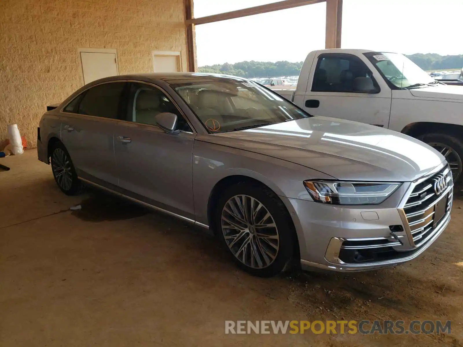 1 Photograph of a damaged car WAU8DAF86KN023070 AUDI A8 2019