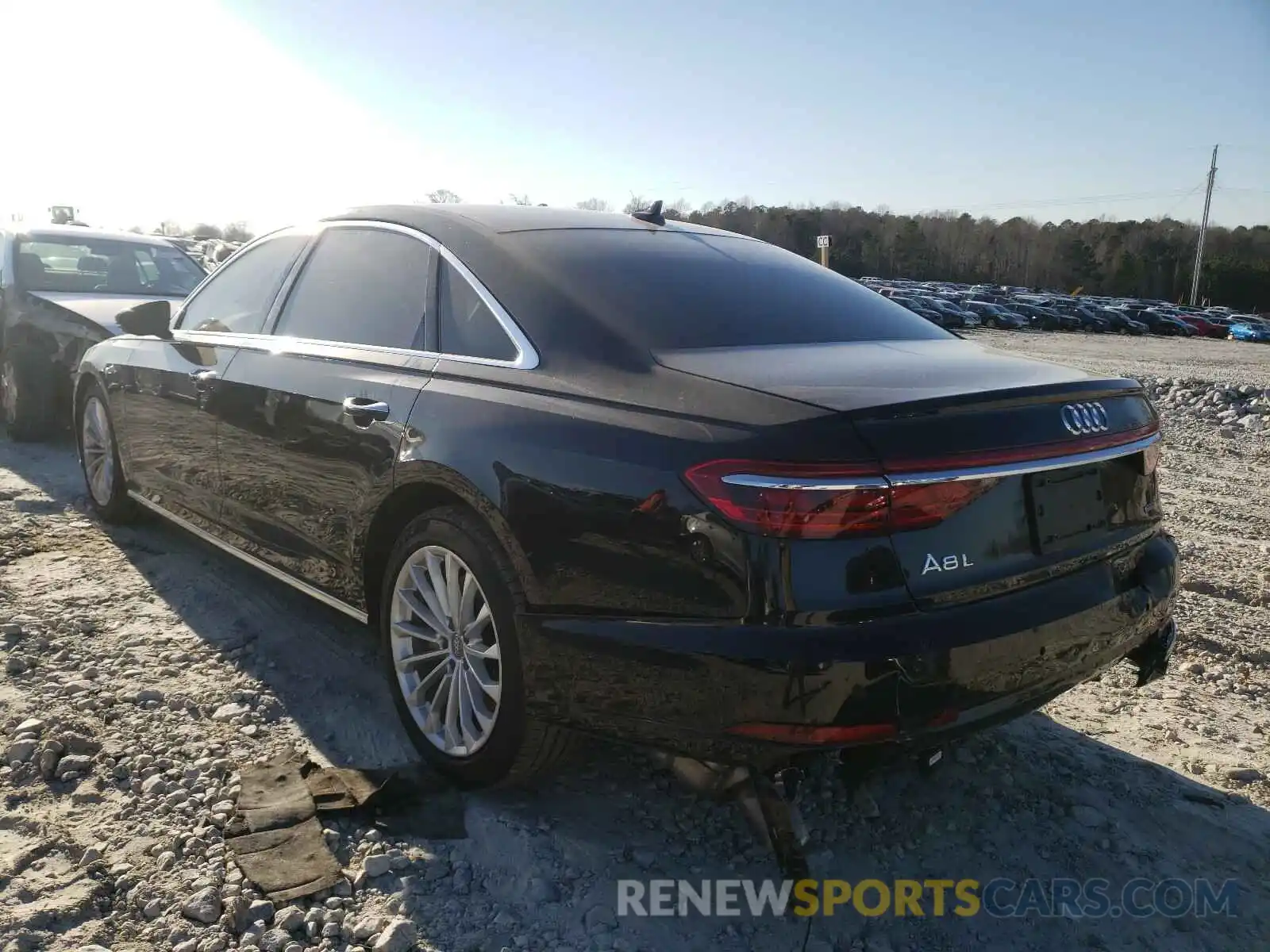 3 Photograph of a damaged car WAU8DAF87KN010229 AUDI A8 2019