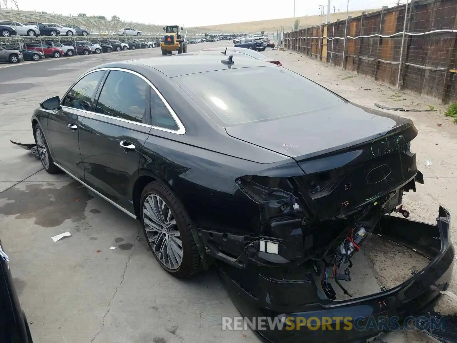 3 Photograph of a damaged car WAU8DAF88KN003208 AUDI A8 2019