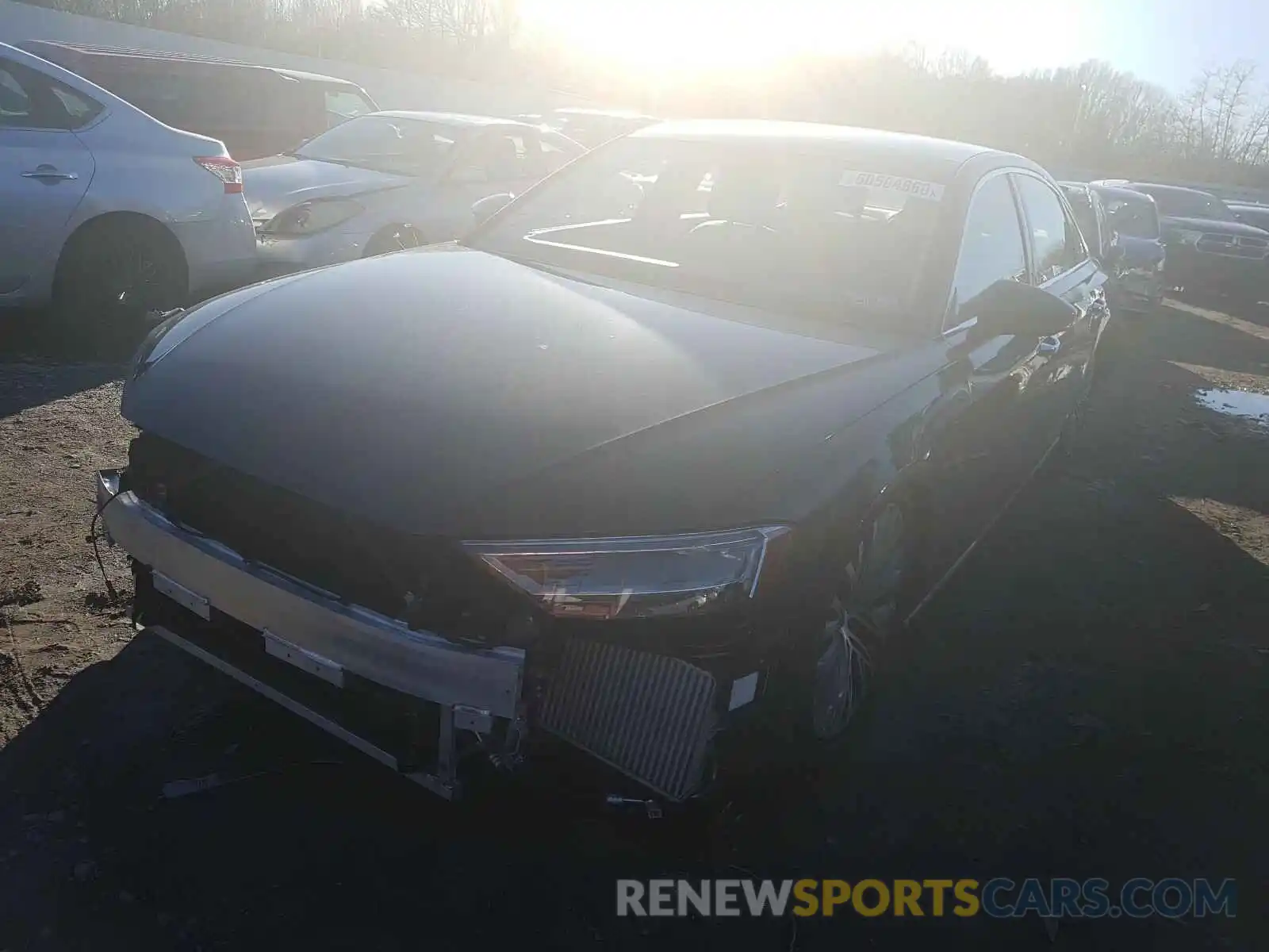 2 Photograph of a damaged car WAU8DAF88KN010529 AUDI A8 2019