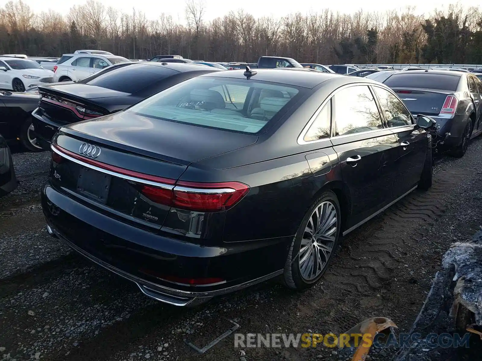 4 Photograph of a damaged car WAU8DAF88KN010529 AUDI A8 2019