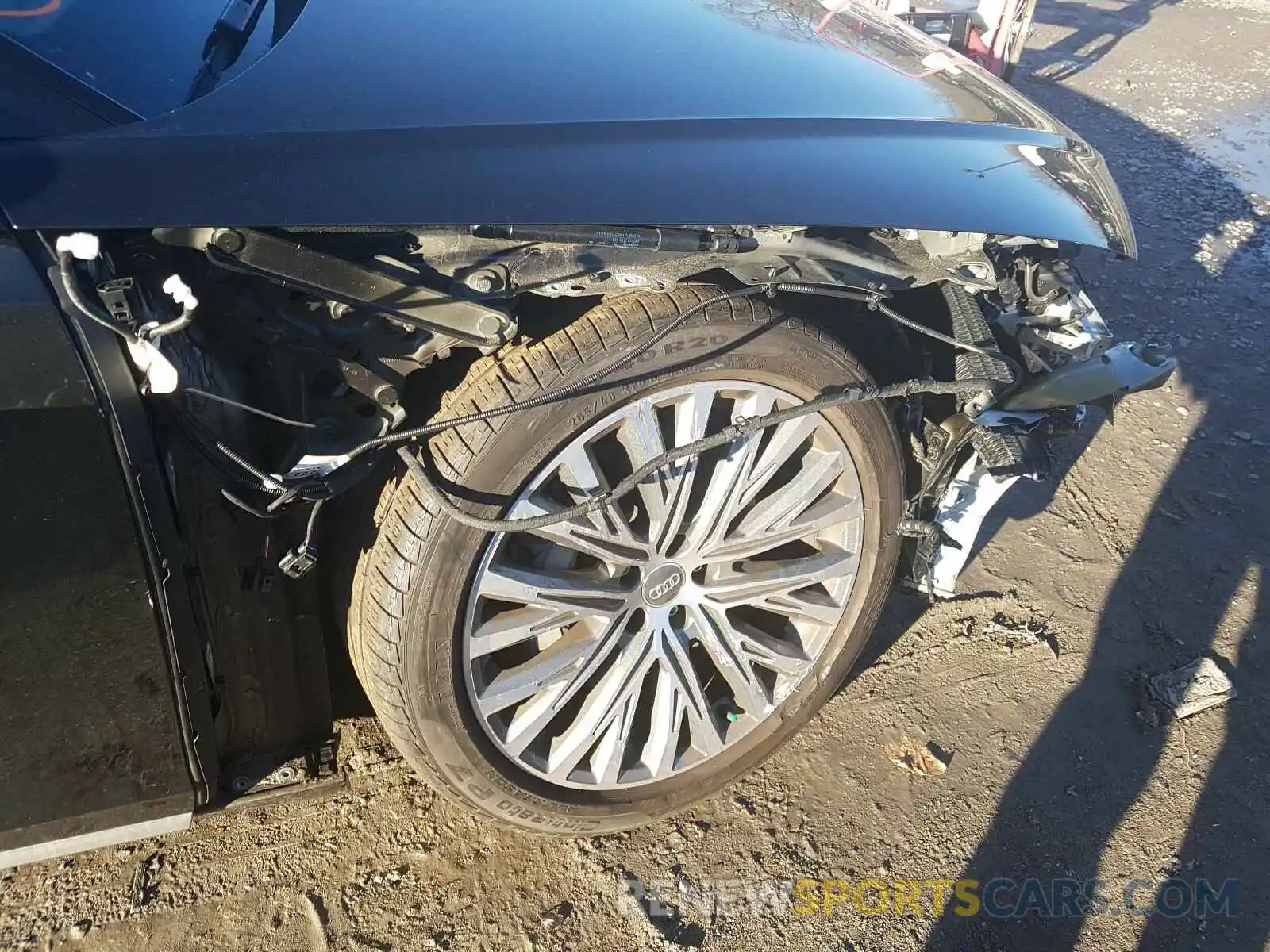 9 Photograph of a damaged car WAU8DAF88KN010529 AUDI A8 2019