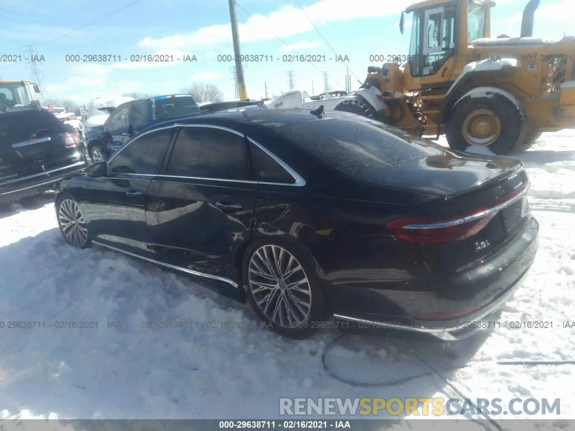 3 Photograph of a damaged car WAU8DAF88KN023037 AUDI A8 2019