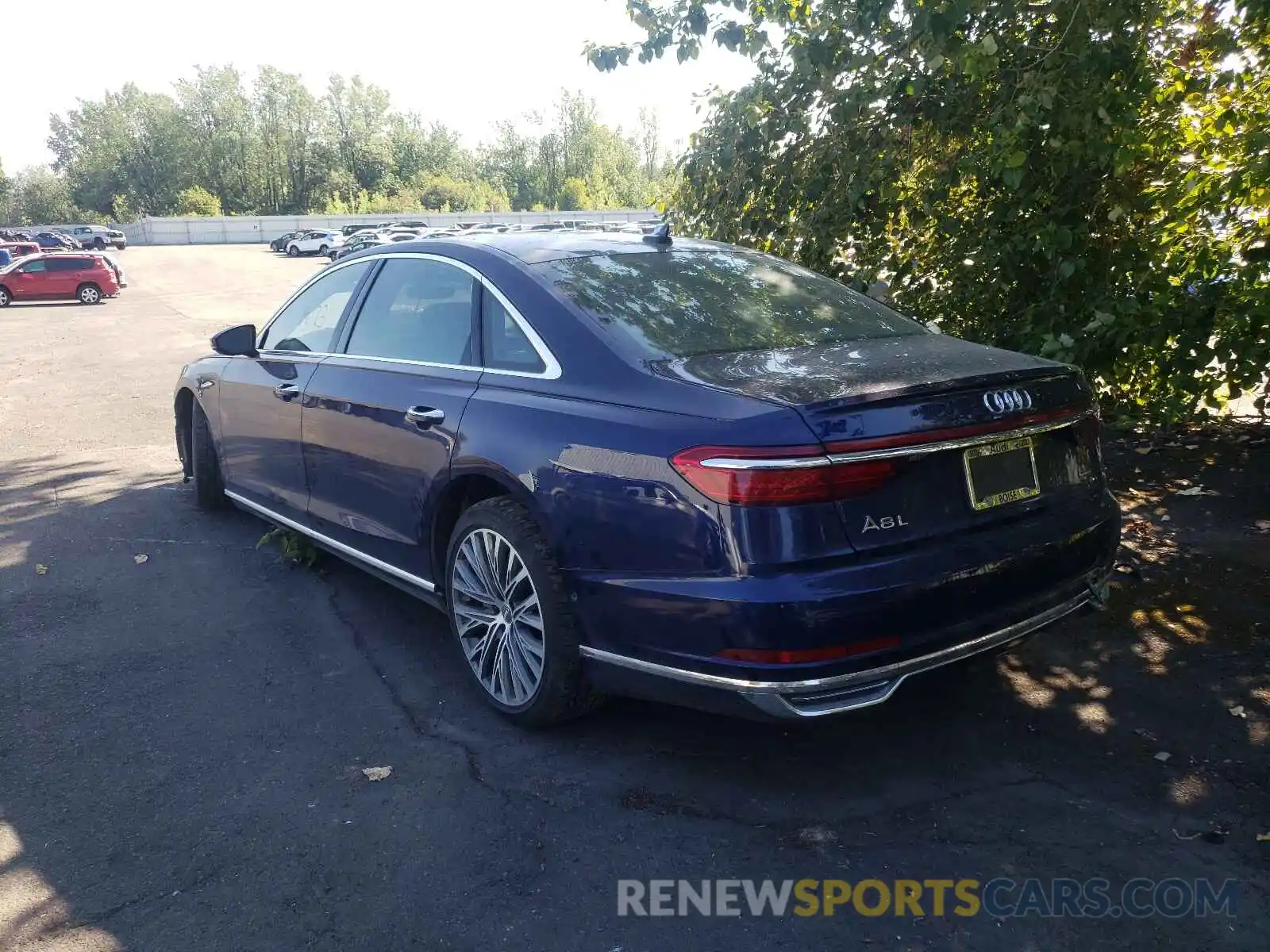 3 Photograph of a damaged car WAU8DAF89KN004738 AUDI A8 2019