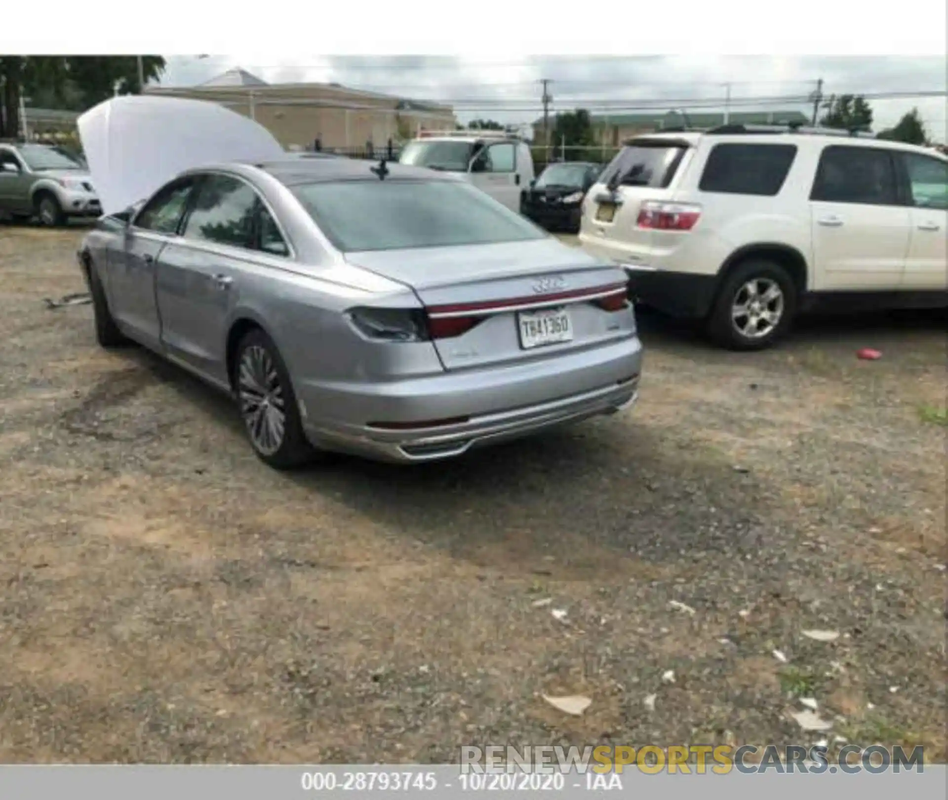 3 Photograph of a damaged car WAU8DAF89KN019255 AUDI A8 2019