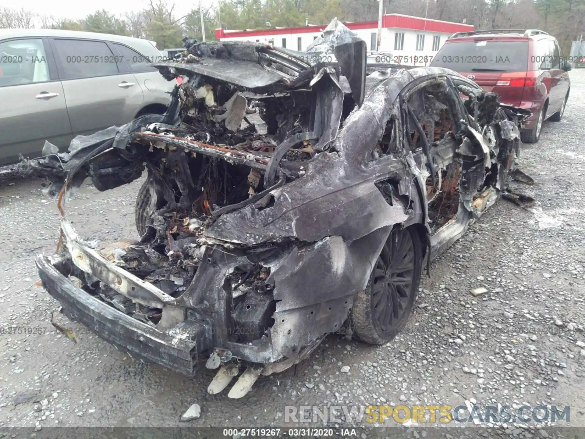 4 Photograph of a damaged car WAU8DBF80KN005055 AUDI A8 2019