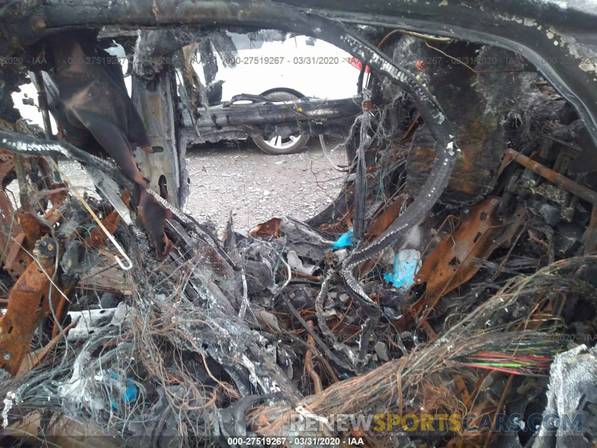 8 Photograph of a damaged car WAU8DBF80KN005055 AUDI A8 2019