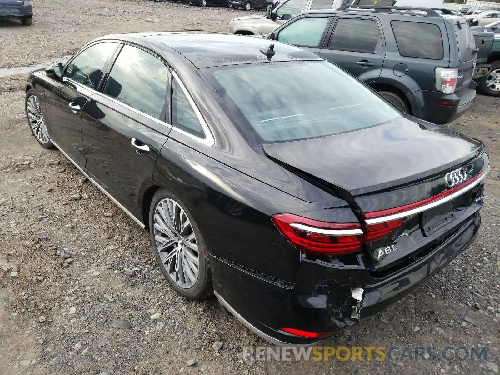 3 Photograph of a damaged car WAU8DBF85KN002216 AUDI A8 2019