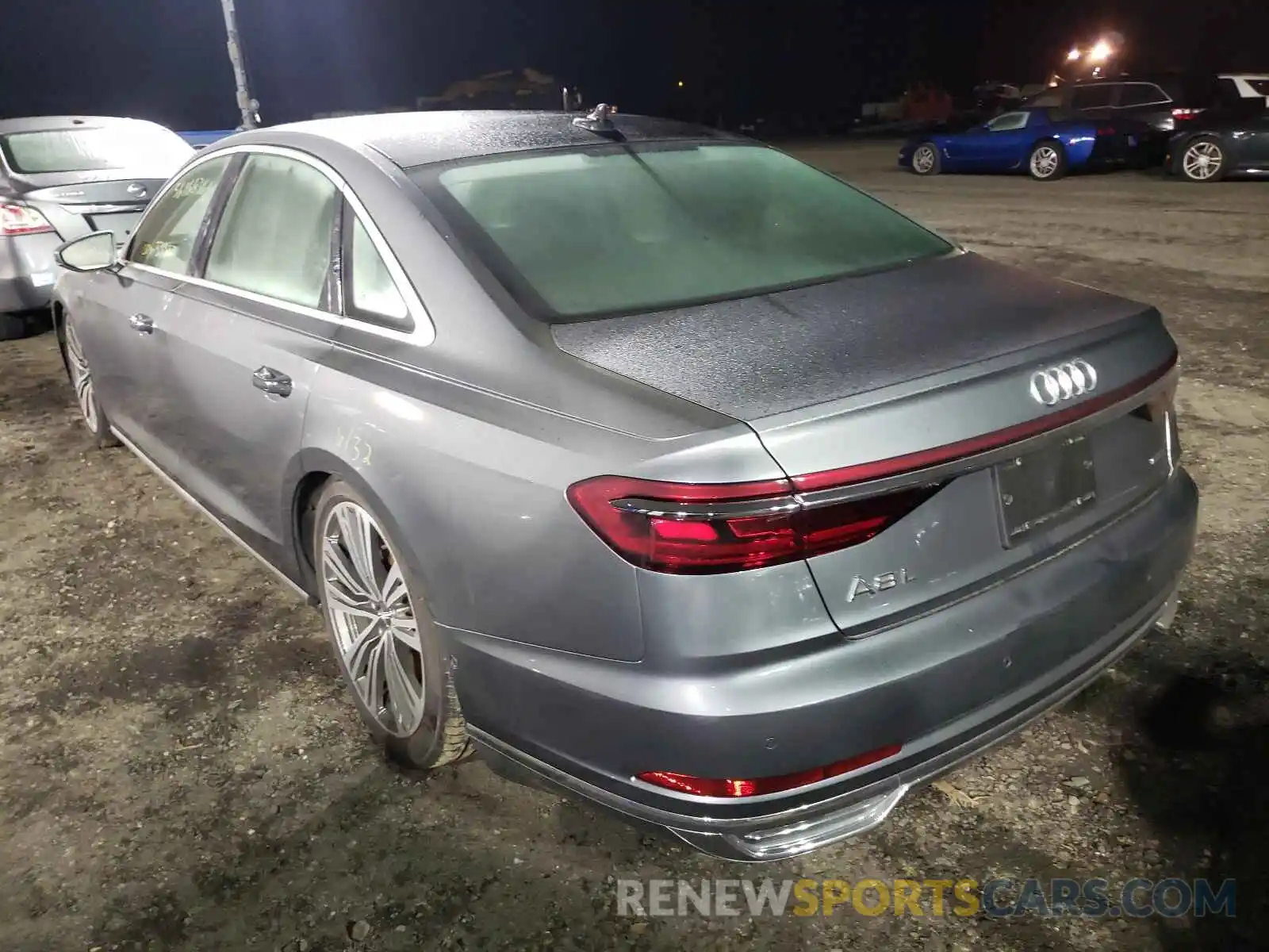 3 Photograph of a damaged car WAU8EAF84KN024036 AUDI A8 2019