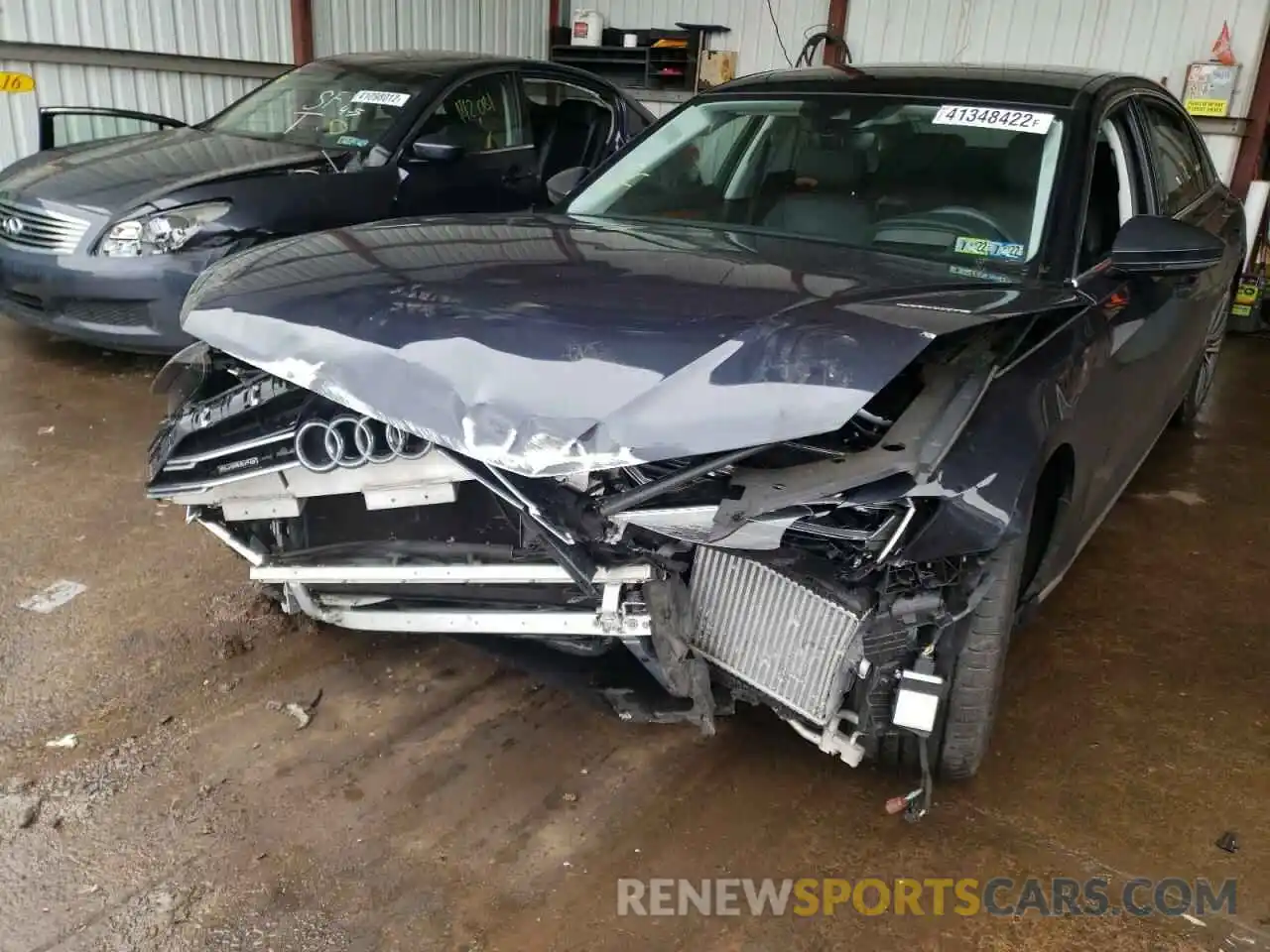 9 Photograph of a damaged car WAU8DAF89LN013618 AUDI A8 2020