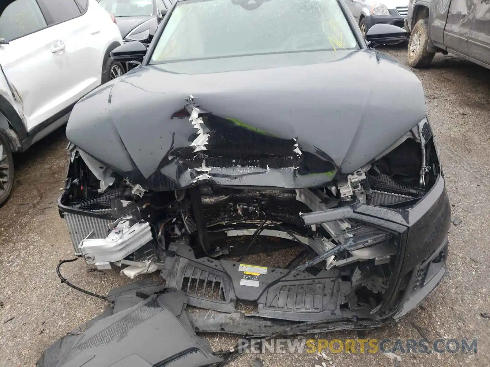 9 Photograph of a damaged car WAU8EAF80LN006473 AUDI A8 2020