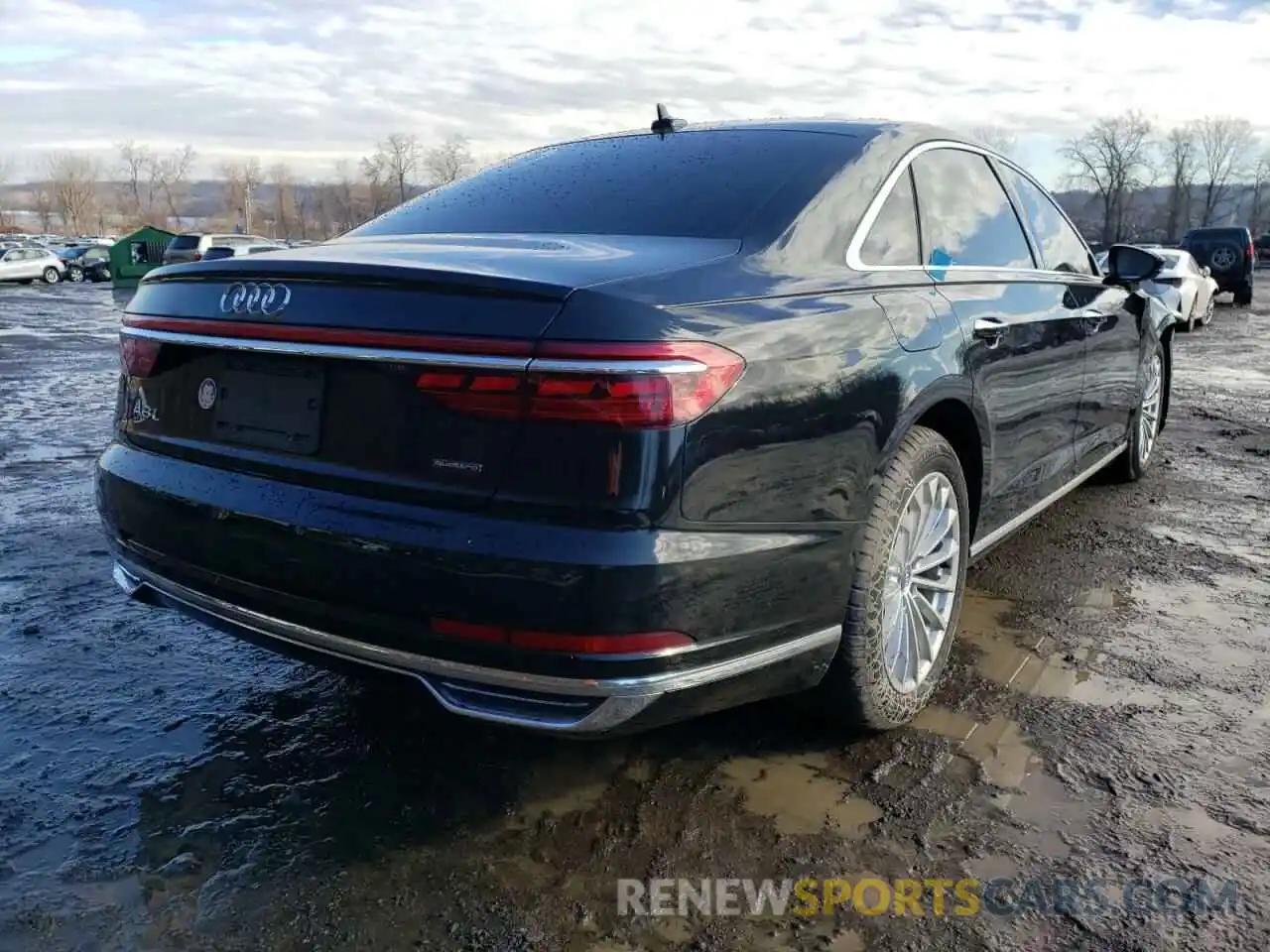 4 Фотография поврежденного автомобиля WAU8EBF85LN004840 AUDI A8 2020