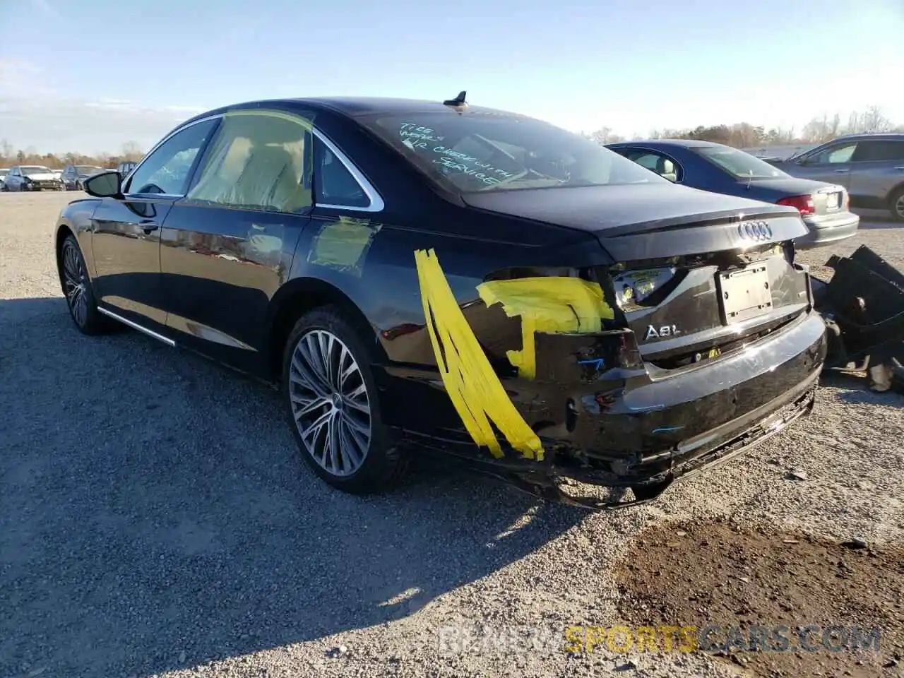 9 Photograph of a damaged car WAU8HAF84LN008945 AUDI A8 2020