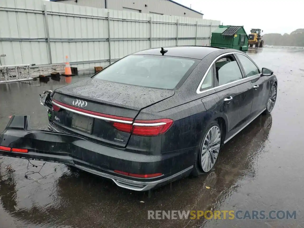 4 Photograph of a damaged car WAU8DAF81MN014800 AUDI A8 2021