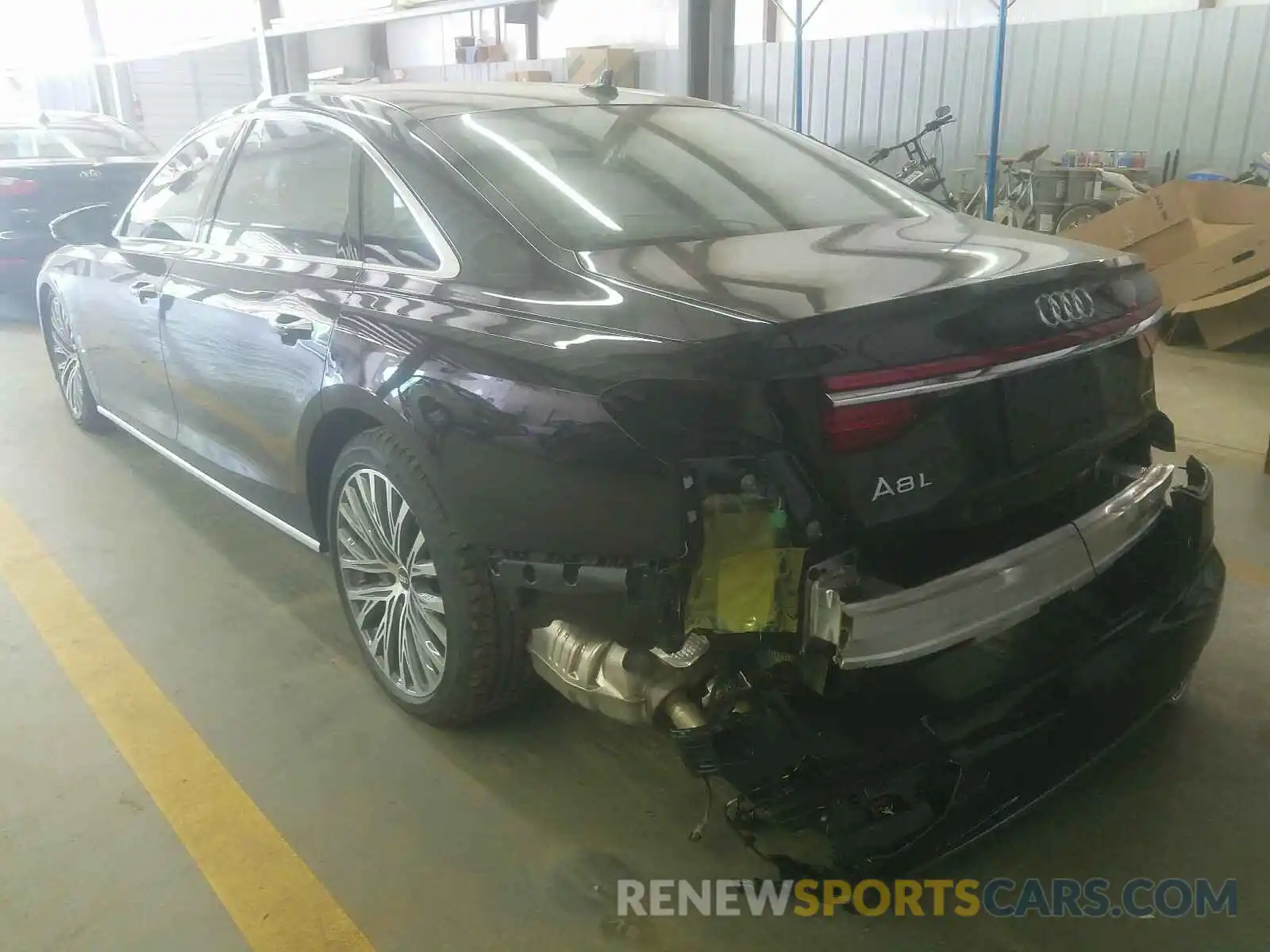 3 Photograph of a damaged car WAU8DAF87MN006541 AUDI A8 2021