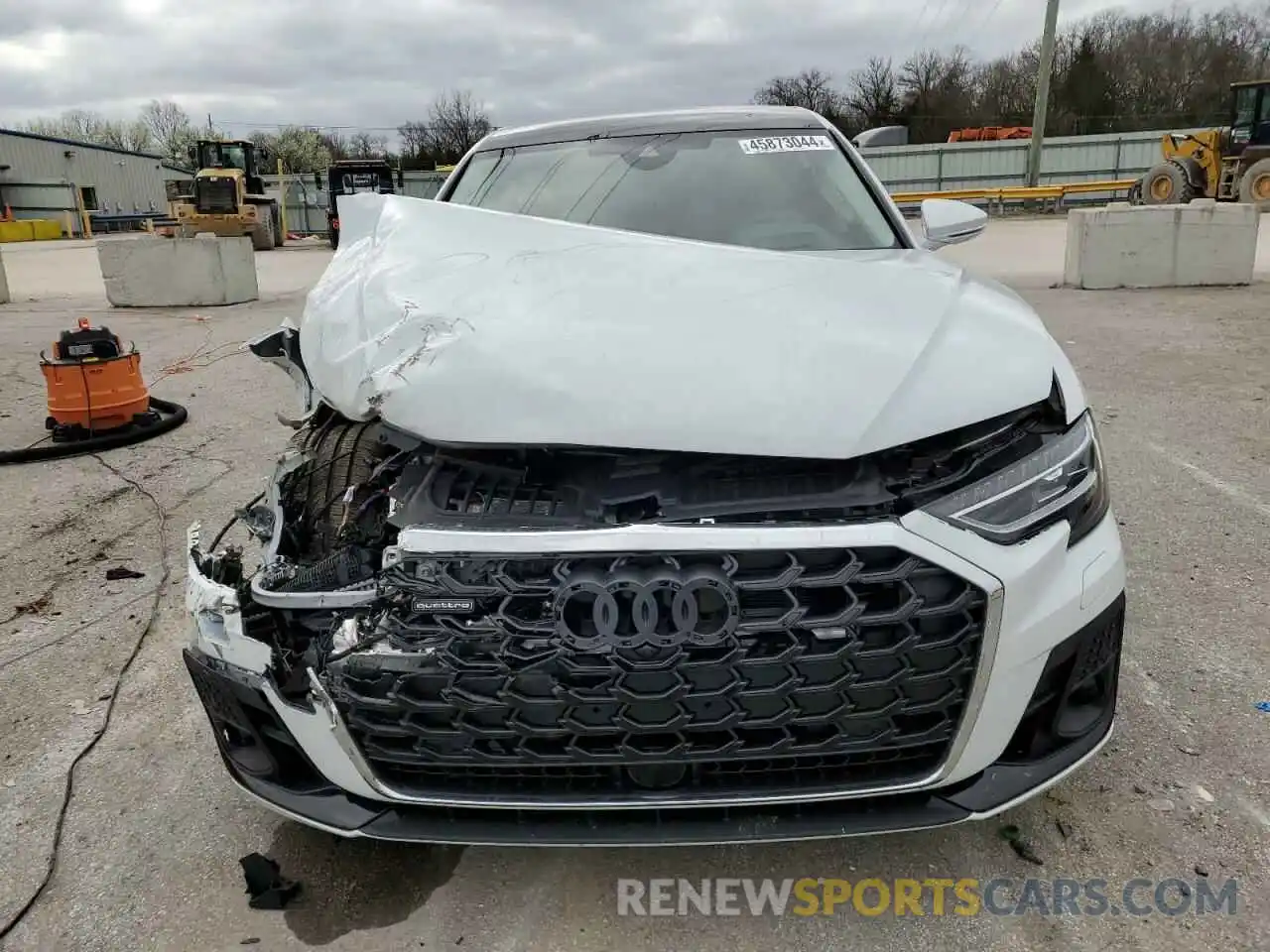 5 Photograph of a damaged car WAULDAF8XPN014924 AUDI A8 2023