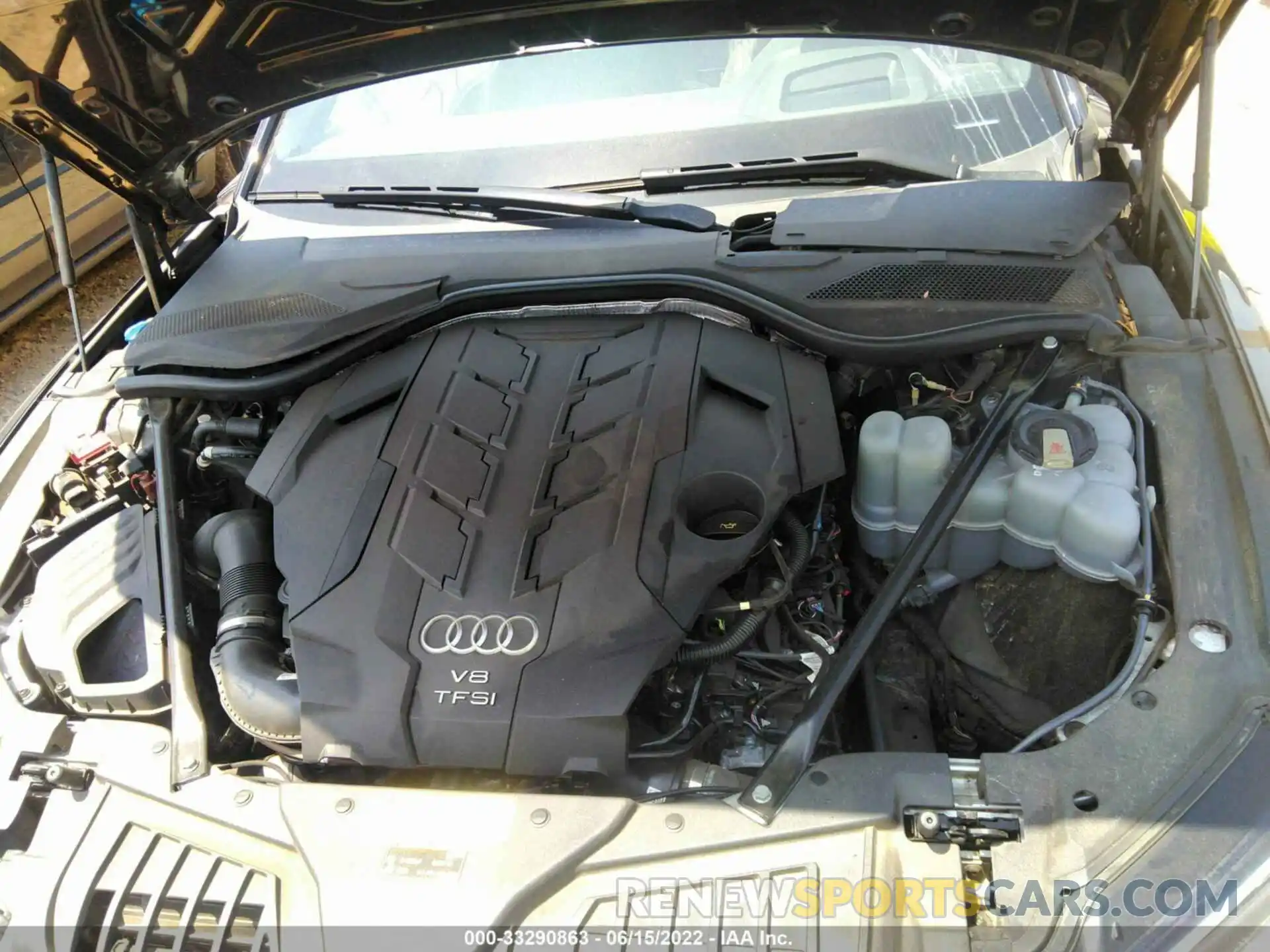 10 Фотография поврежденного автомобиля WAU8EAF80LN009907 AUDI A8 L 2020