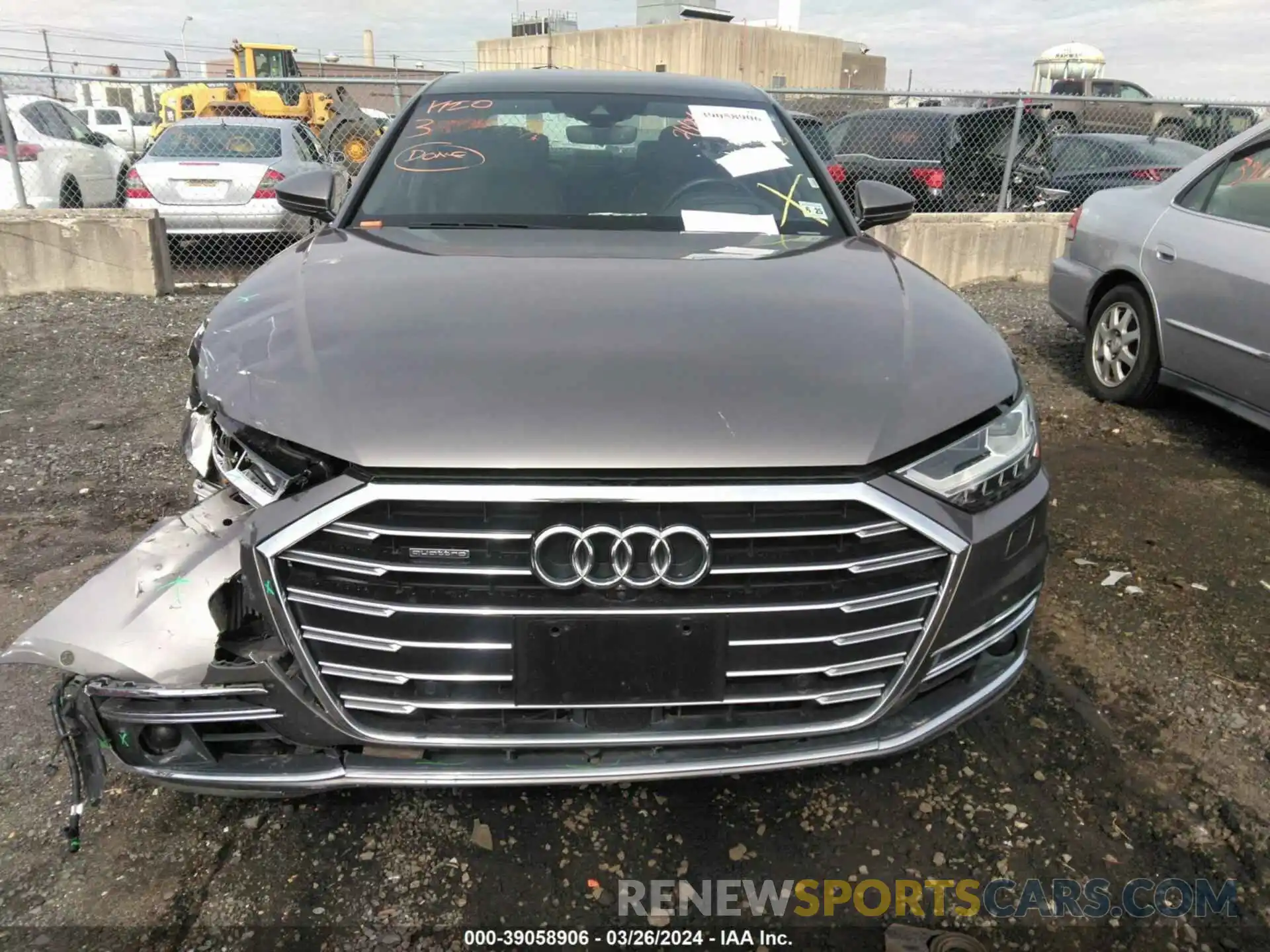 12 Photograph of a damaged car WAU8EAF88LN004759 AUDI A8 L 2020