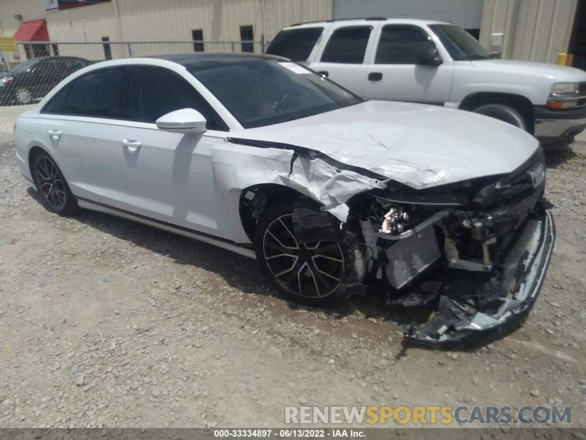 1 Photograph of a damaged car WAU8EAF88LN005247 AUDI A8 L 2020